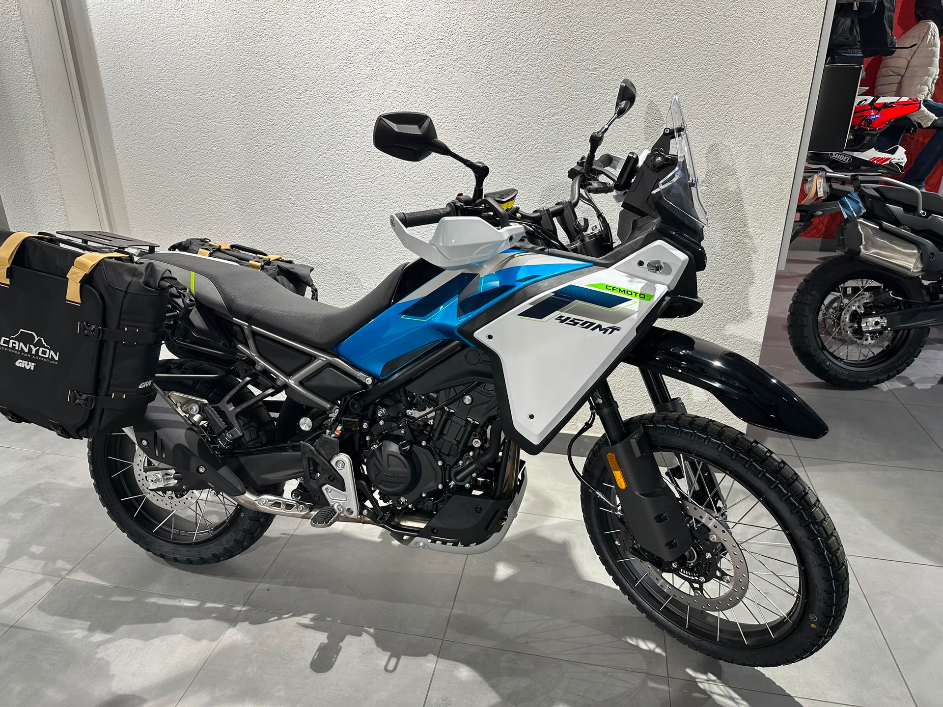 CF MOTO 450 MT | Neu | Seitenkoffer | Adventure Bike | A2 | Garantie-image-2