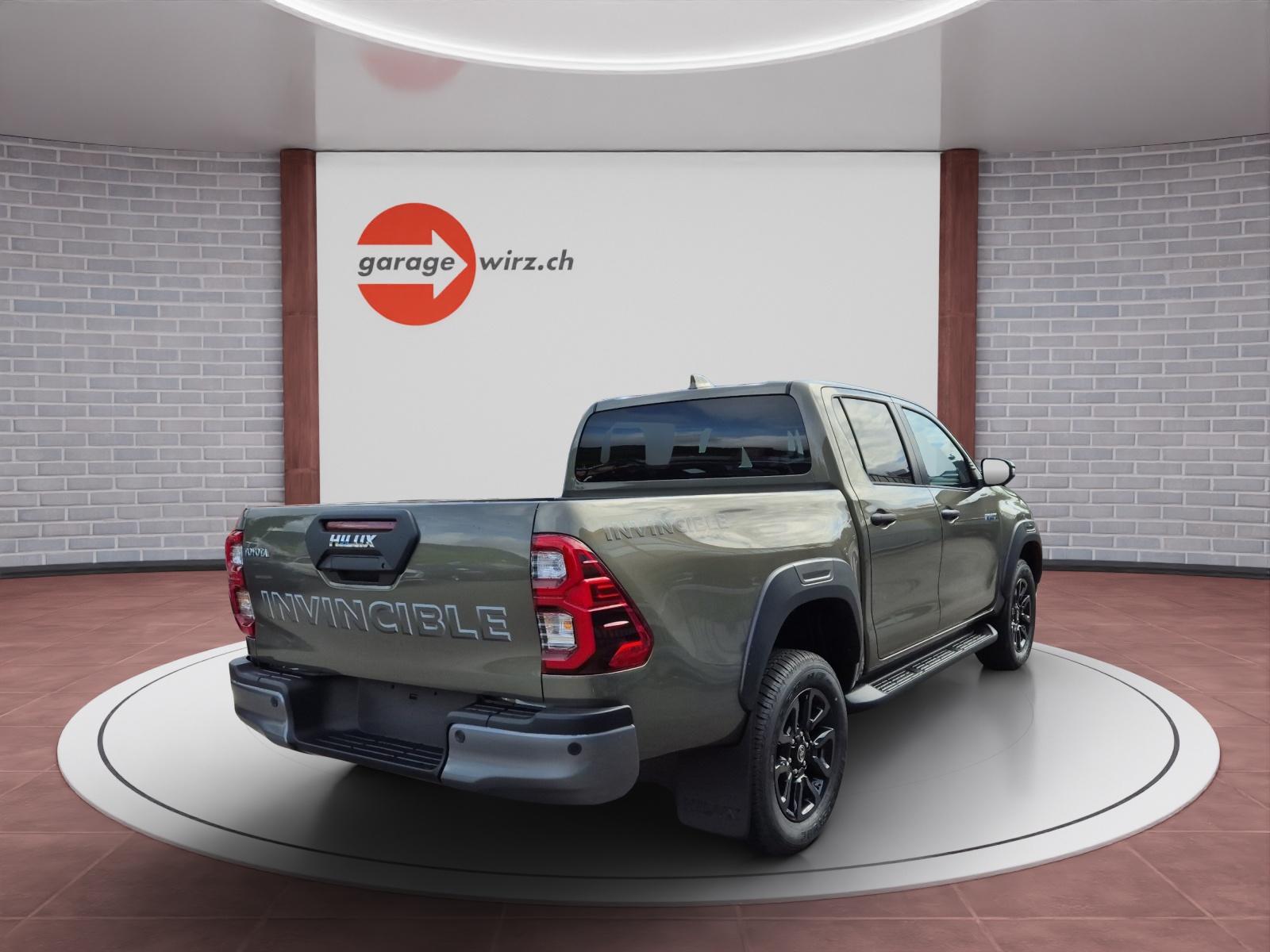 TOYOTA Hilux Double Cab.-Pick-up 2.8 D-4D MHEV 204 Invincible-image-4