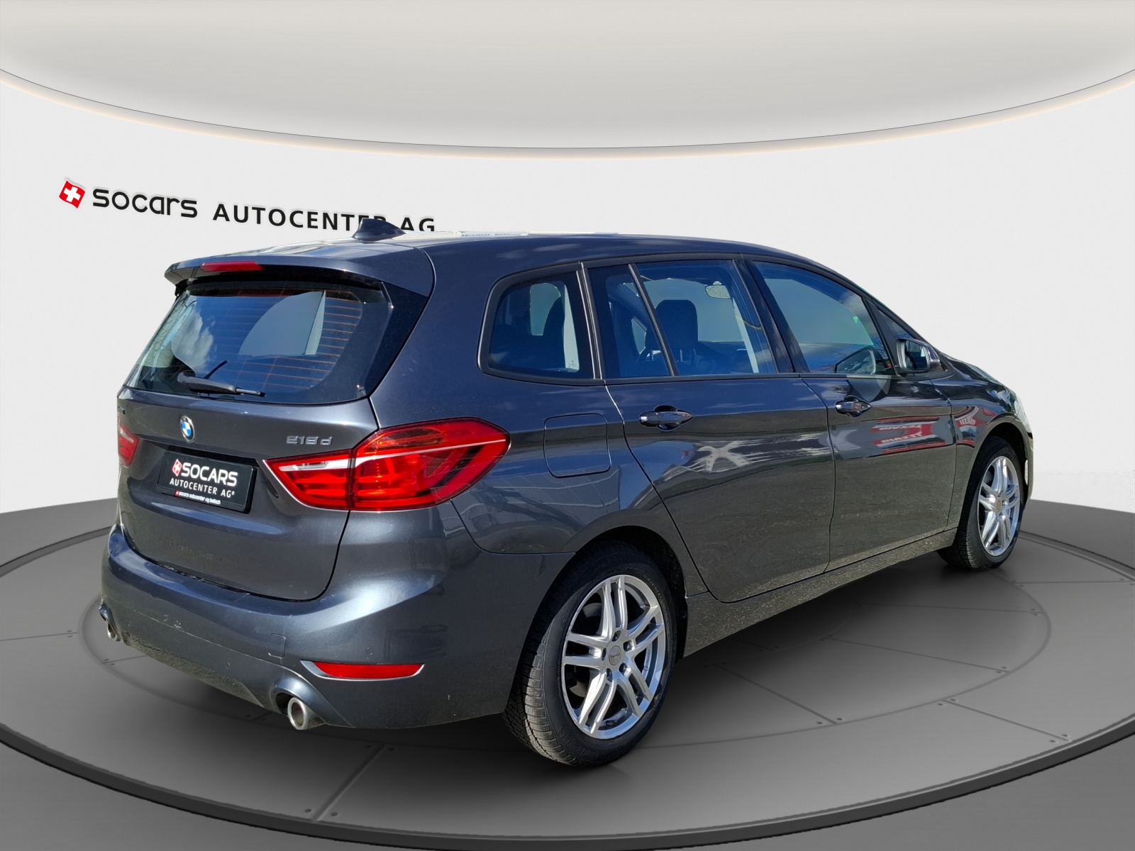 BMW 218d xDrive Gran Tourer Steptronic // 8-fach Aluminiumbereift-image-2