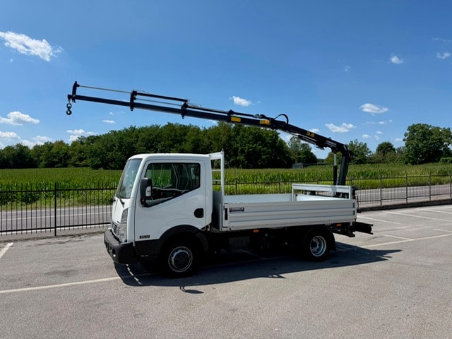NISSAN NT 400 35.13 - Gru DN-LEVAT 3.6 S3 "NUOVA" - Ponte Fisso Alluminio - Gancio Traino KG. 3500