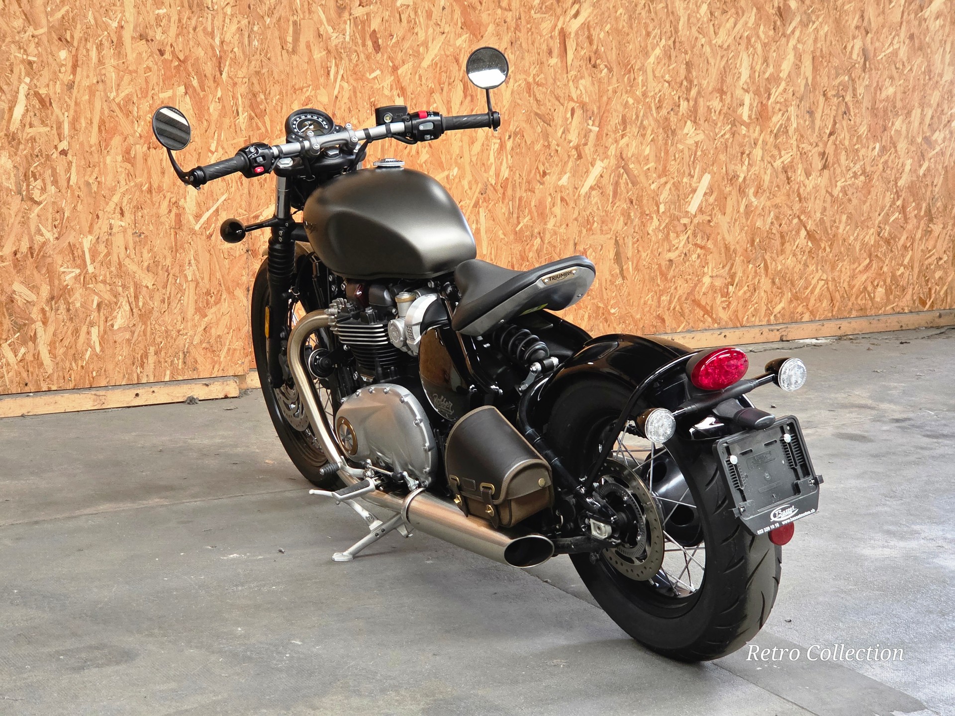 TRIUMPH TRIUMPH Bonneville 1200 Bobber ABS - 1ère main - superbe configuration- carnet de services - 1'000 kilomètres ! à saisir !-image-5