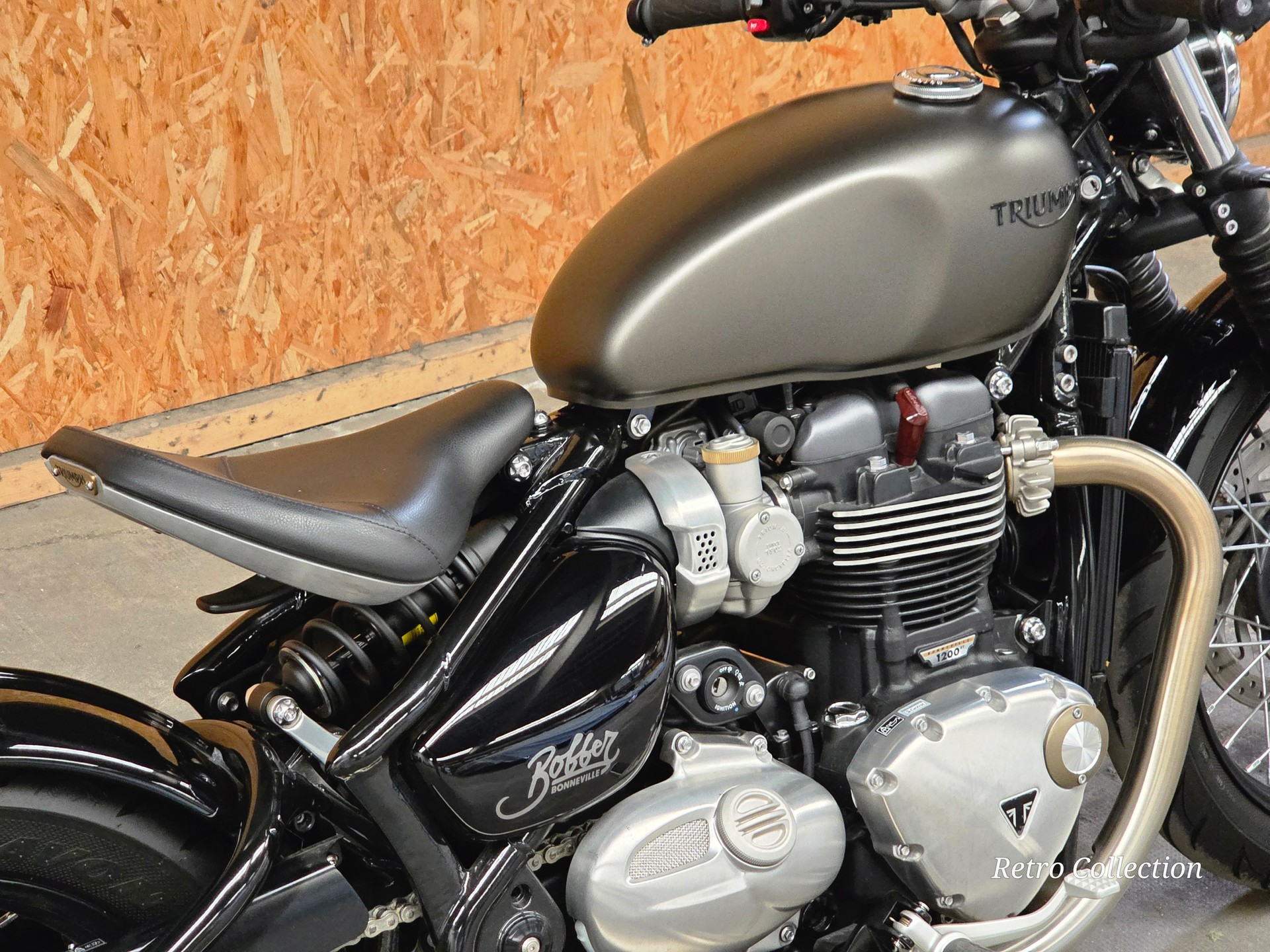 TRIUMPH TRIUMPH Bonneville 1200 Bobber ABS - 1ère main - superbe configuration- carnet de services - 1'000 kilomètres ! à saisir !-image-7