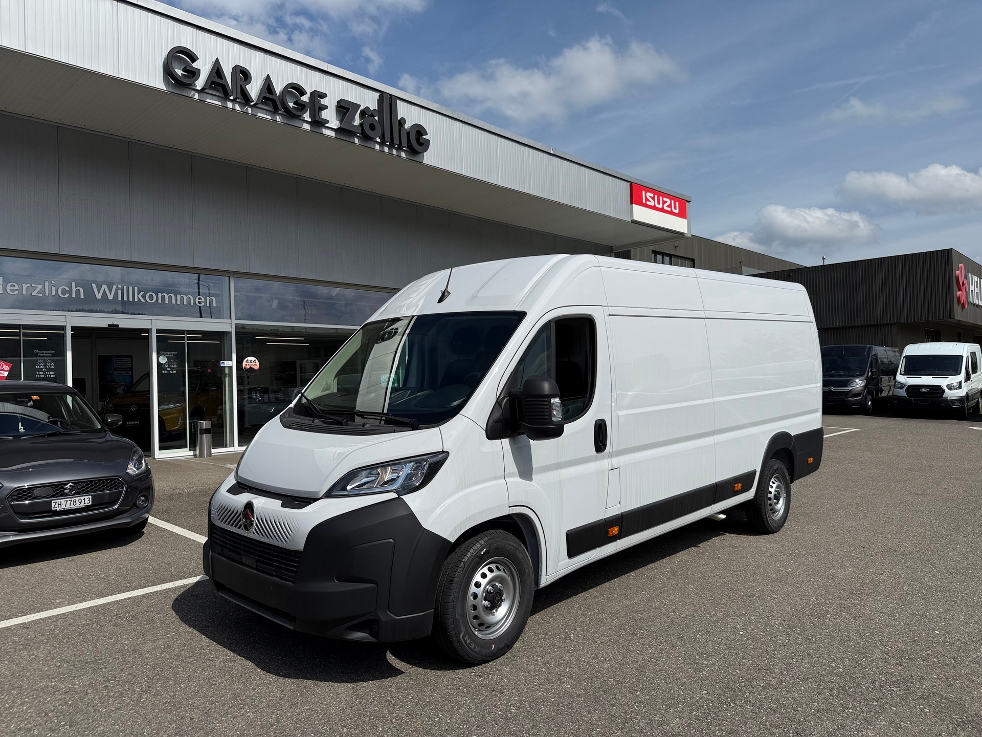 CITROEN Jumper 35+ 2.2 BlueHDi 180PS L4H2 2 Airbag Kamera 270°Tür Doppelblattfedern AHK 3T Holzboden, alle Grössen verfügbar!