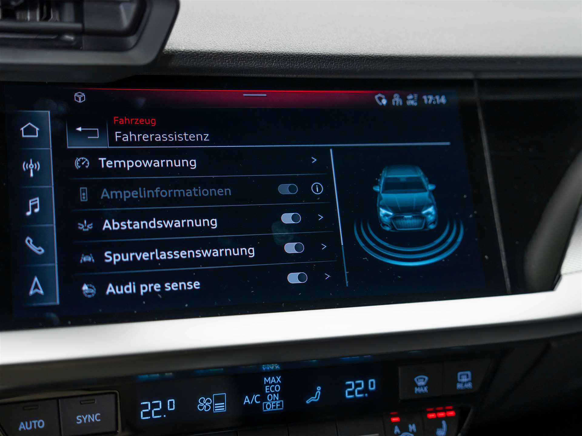 AUDI S3 Limousine 2.0 TFSI quattro S-tronic *19" Felgen*Ambientebeleuchtung*LED-Scheinwerfer*-image-36