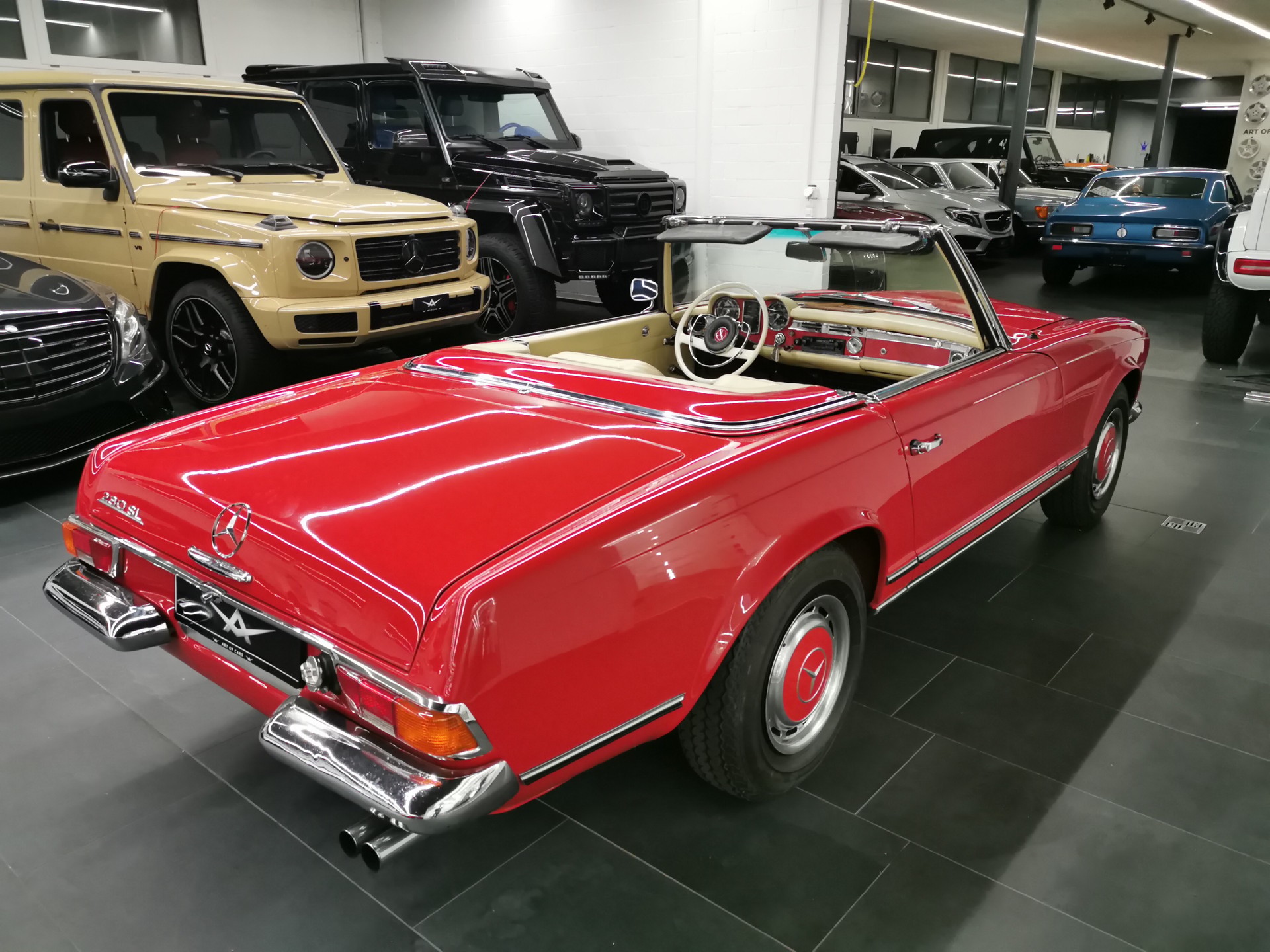 MERCEDES-BENZ Pagode SL 230 SL Cabrio Veteranfahrzeug Oldtimer W 113-image-7