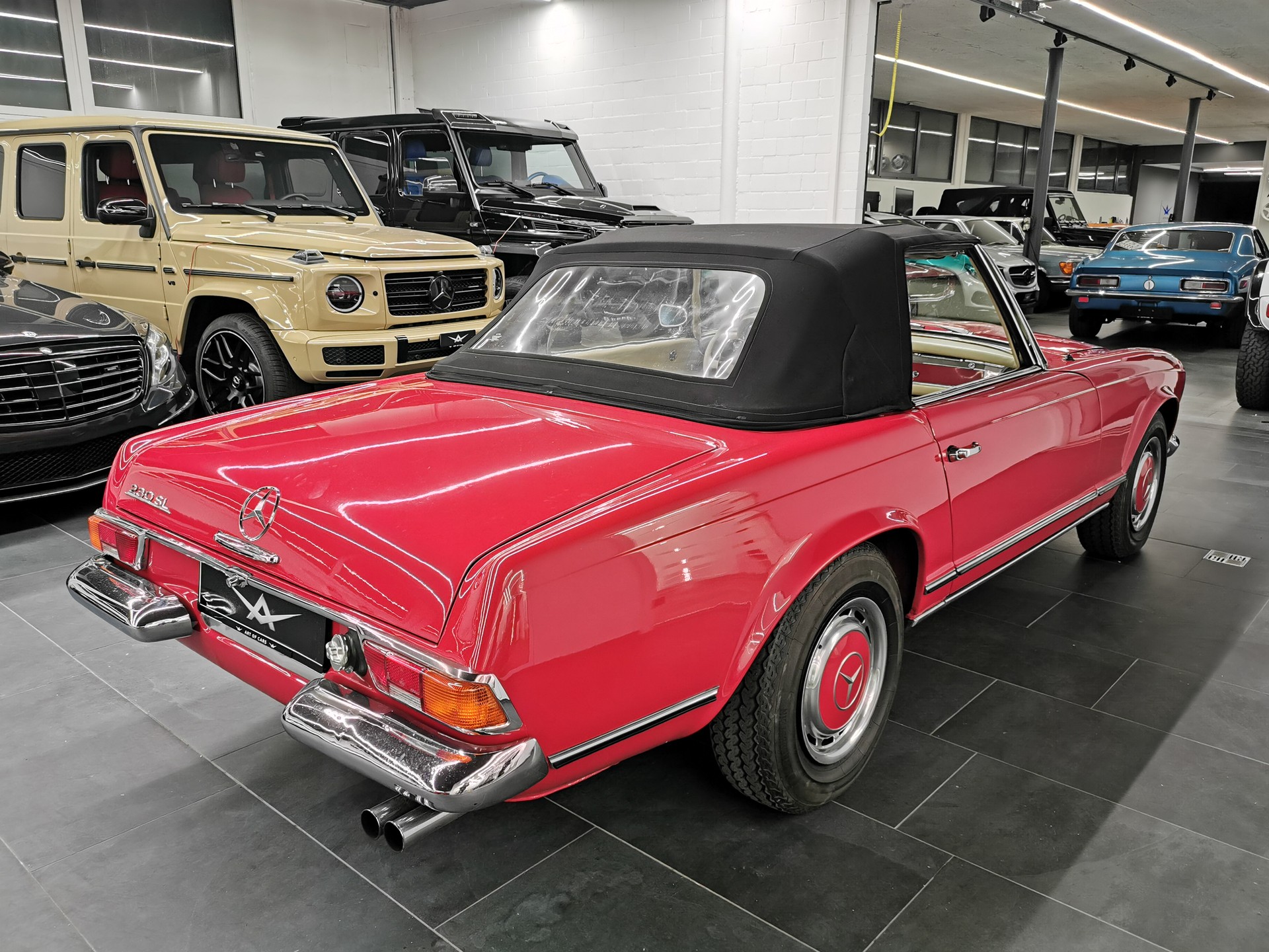 MERCEDES-BENZ Pagode SL 230 SL Cabrio Veteranfahrzeug Oldtimer W 113-image-8