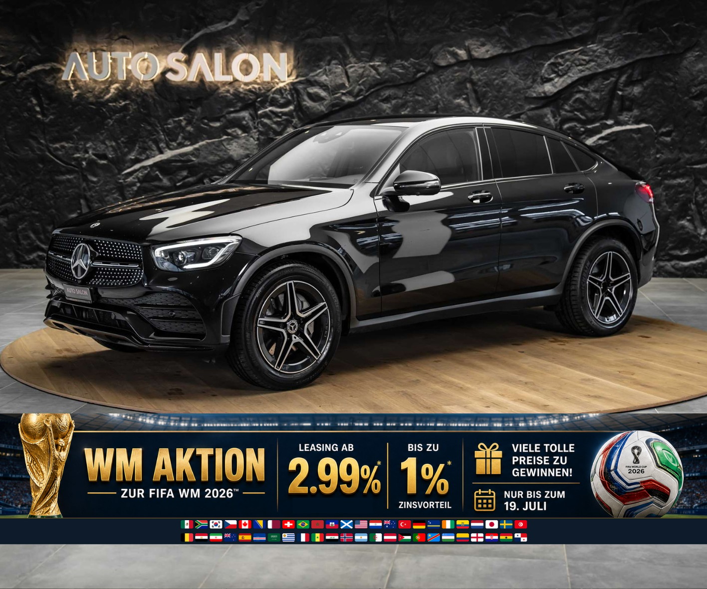 MERCEDES-BENZ GLC Coupé 300 d AMG Line 4Matic 9G-Tronic *Anhängerkupplung*-image-0