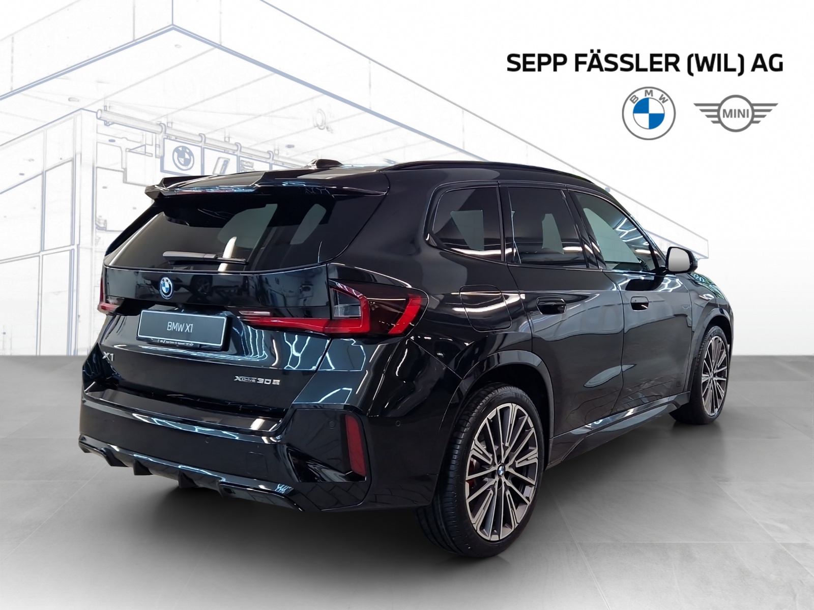 BMW X1 xDrive 30e M Sport Pro-showroom-element-1