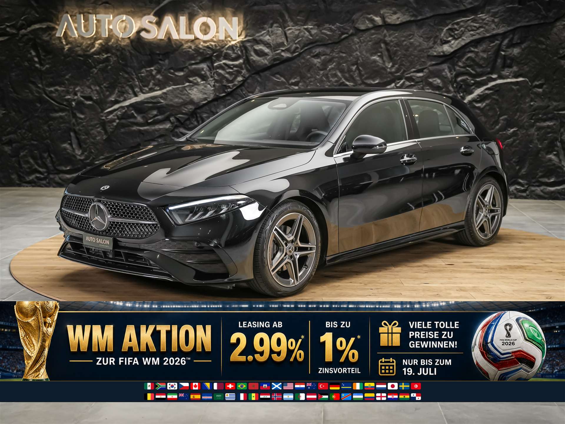 MERCEDES-BENZ A 180 AMG Line 7G-DCT *Facelift*Werksgarantie*Kamera*Abstandsregler