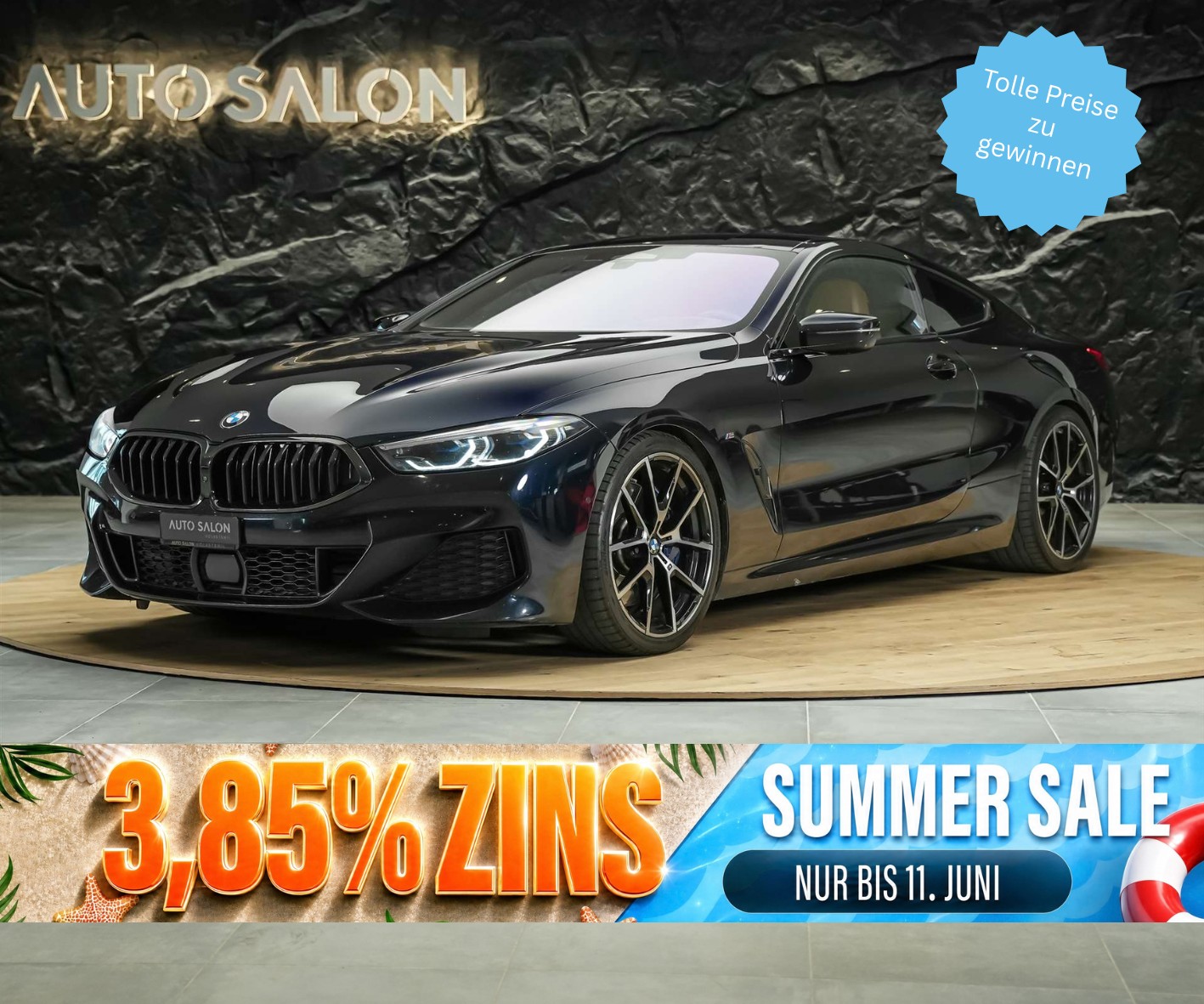 BMW 840d xDrive Steptronic M Sport **CH-Auto**