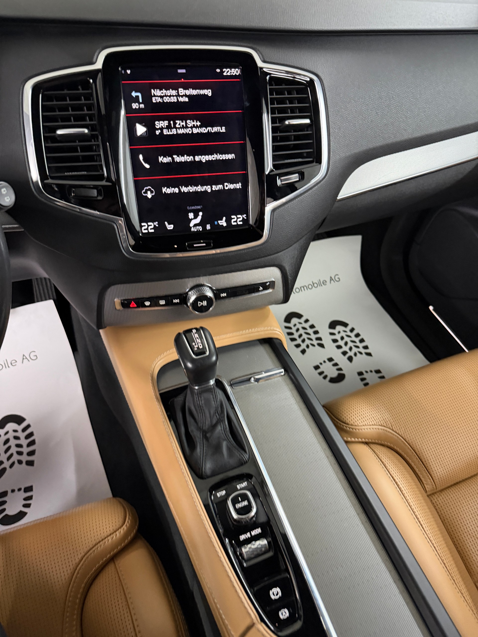 VOLVO XC90 T6 AWD Inscription Polestar 334PS ONYX BLACK 7-seater Geartronic-image-21