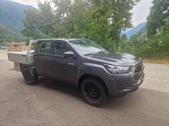 TOYOTA Hilux 2.4D-4D Comfort Double Cab 4x4 - Ponte Fisso in Alluminio "NUOVO" - Gancio Traino KG. 3500