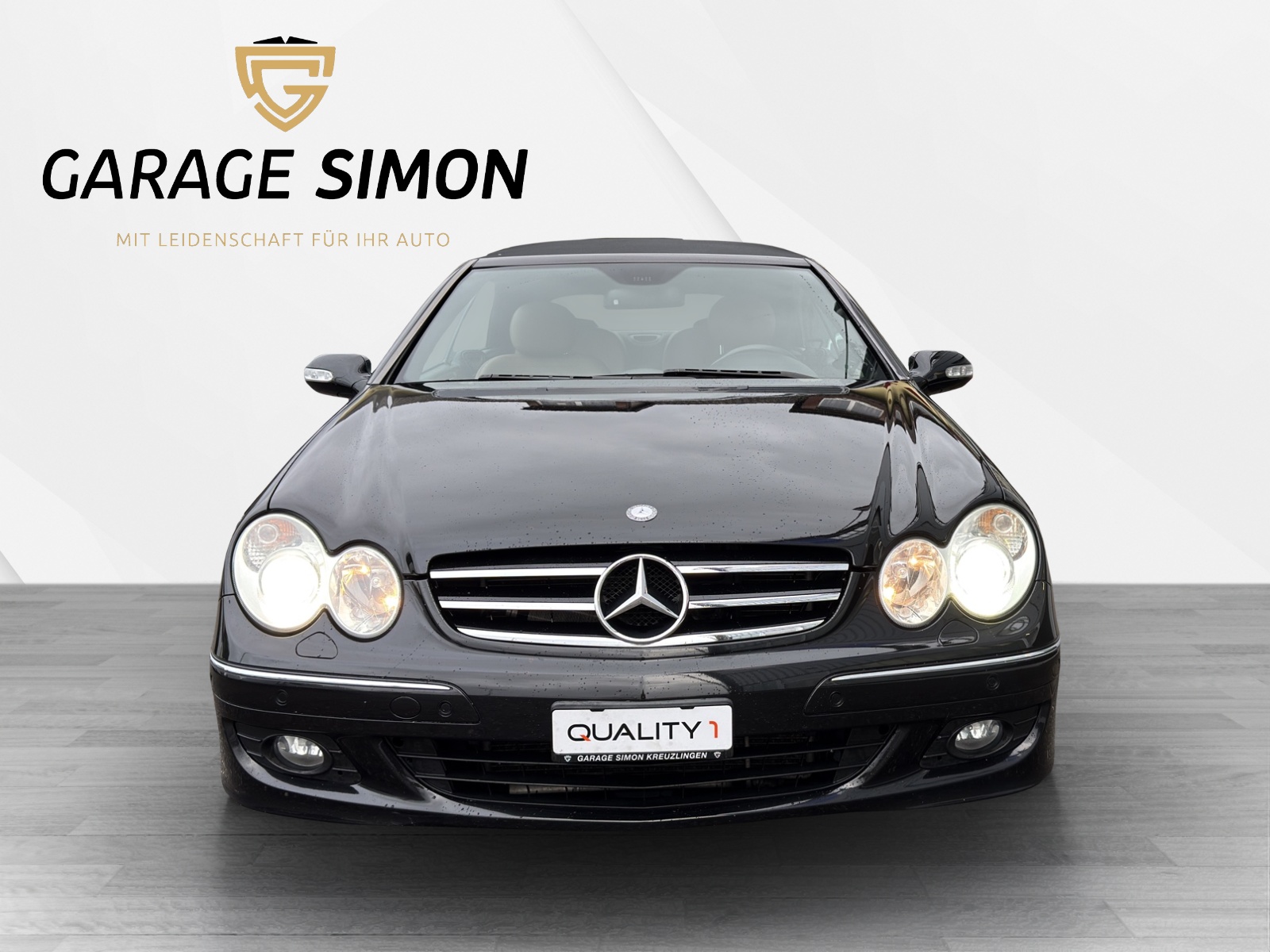 MERCEDES-BENZ CLK 280 Avantgarde *** SITZHEIZUNG / WINDSCHOTT / SPORTSITZE / PDC VORNE & HINTEN / LEDER / WINDSCHOTT ***-showroom-element-1