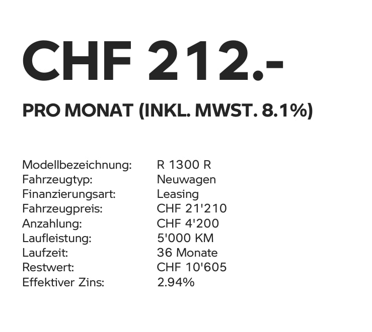 BMW R 1300 R - mit 2.94%-Leasing ab 212.-/Monat möglich*-image-4