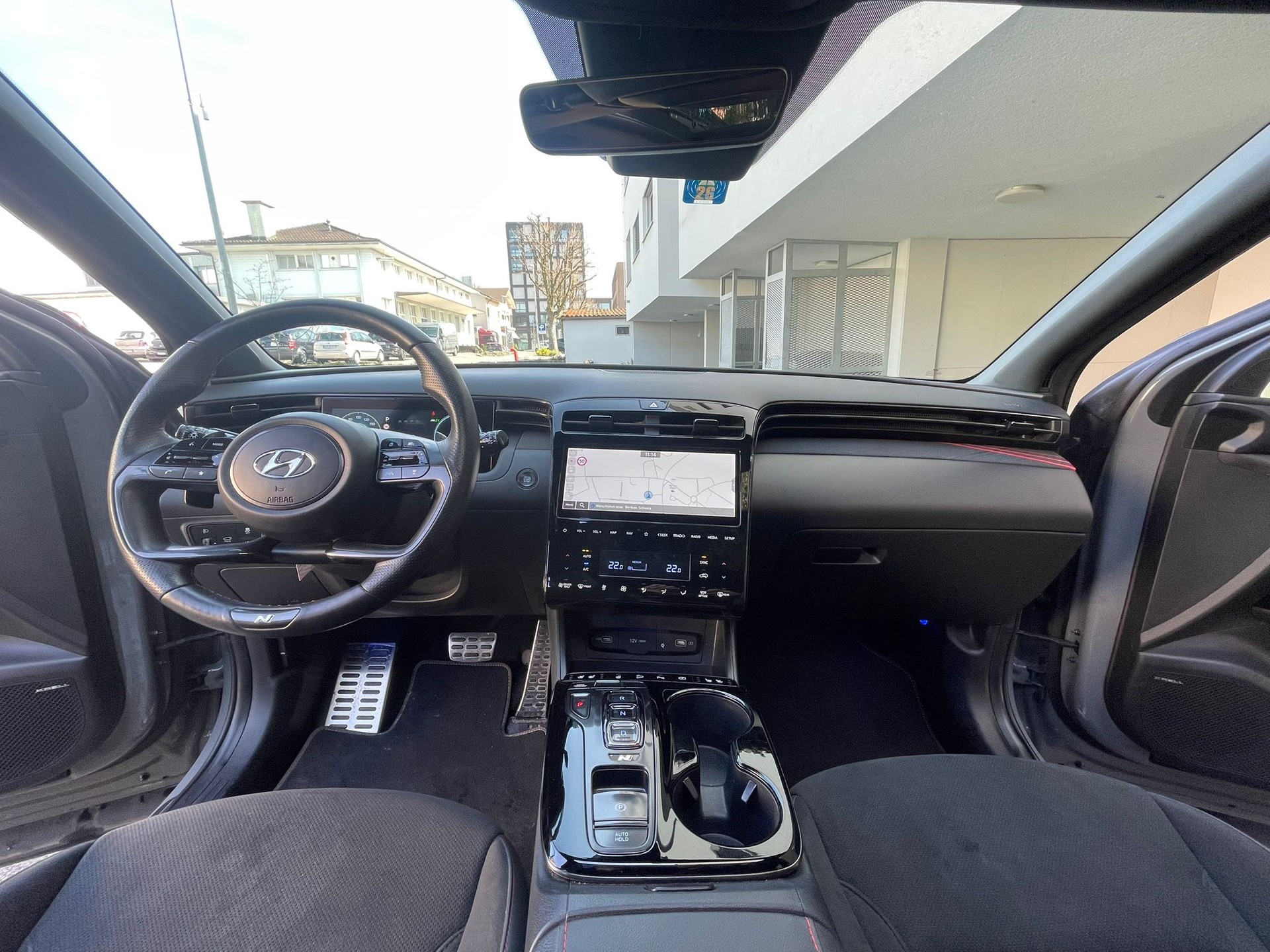 HYUNDAI Tucson 1.6 TGDI HEV starker 230PS N Line LUX pack 4WD Werksgarantie bis 05/2027-image-9