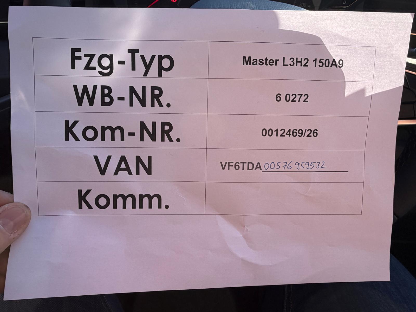 RENAULT Master RED T35 150PS Automat L3H2-image-8