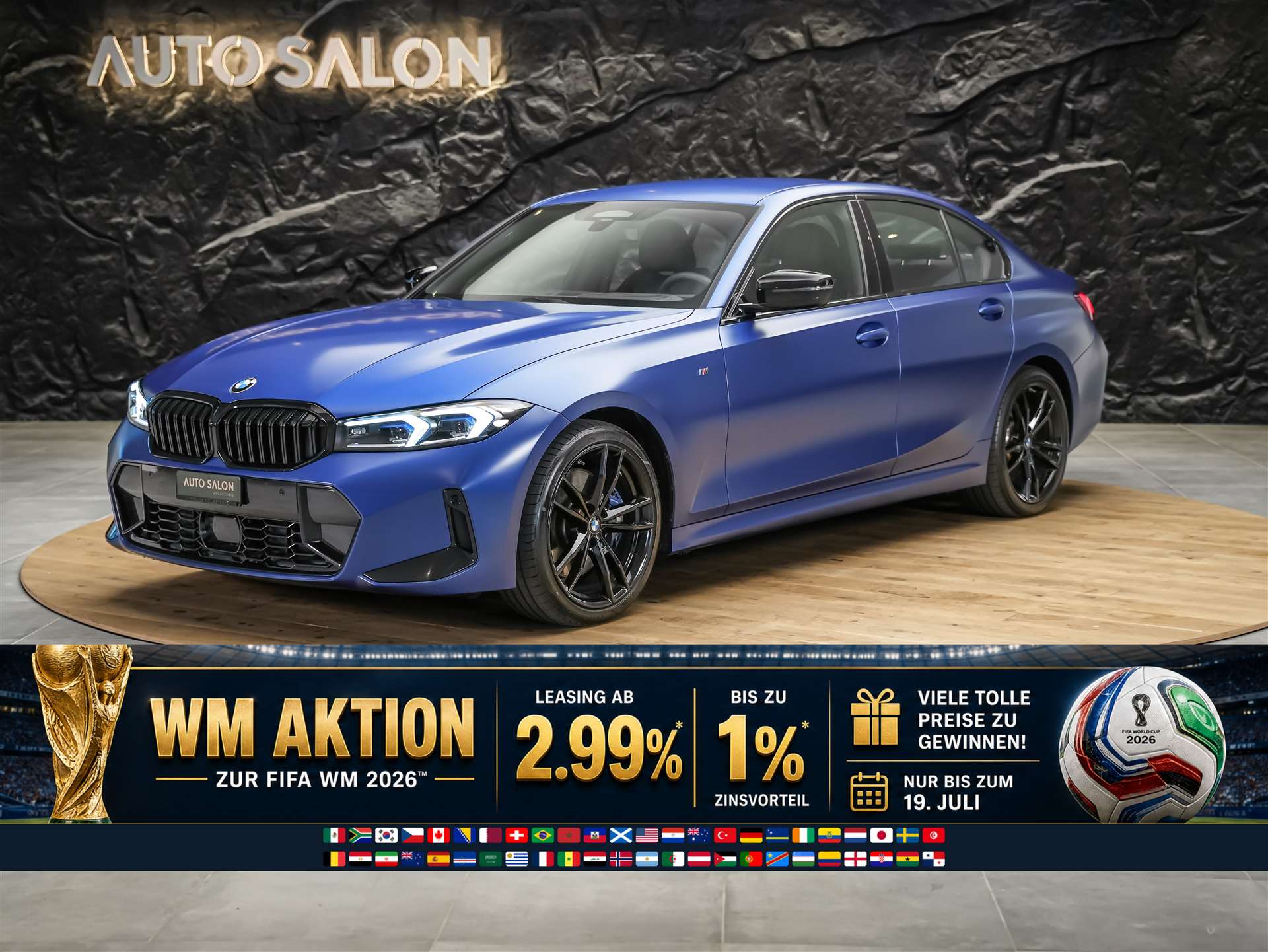 BMW 320d xDrive 48V Steptronic M Sport *Werksgarantie*Harman/Kardon*Abstandsregler*Head Up*