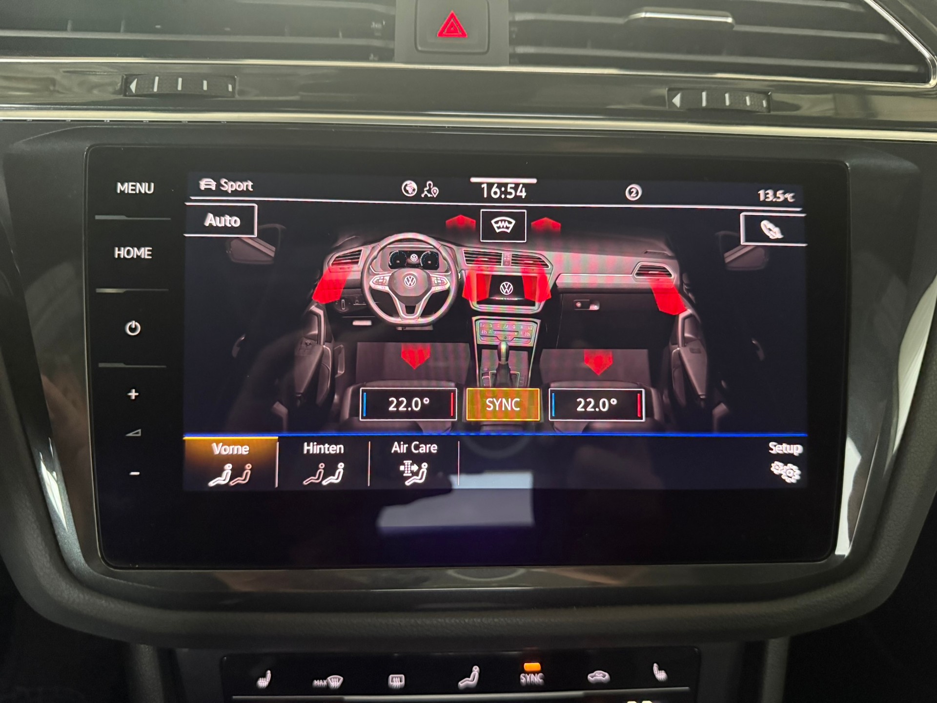 VW Tiguan 2.0TSI R 4Motion DSG, Oryxweiss Perlmutteffekt, 8-fach bereift-image-22
