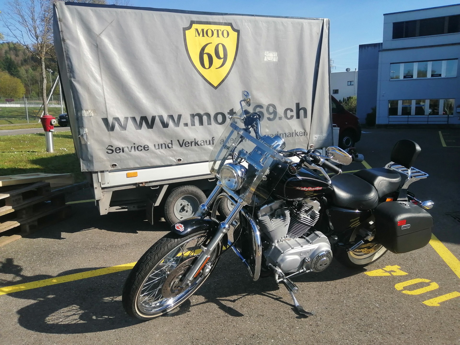 HARLEY-DAVIDSON XL 883 C Sportster Custom-image-1