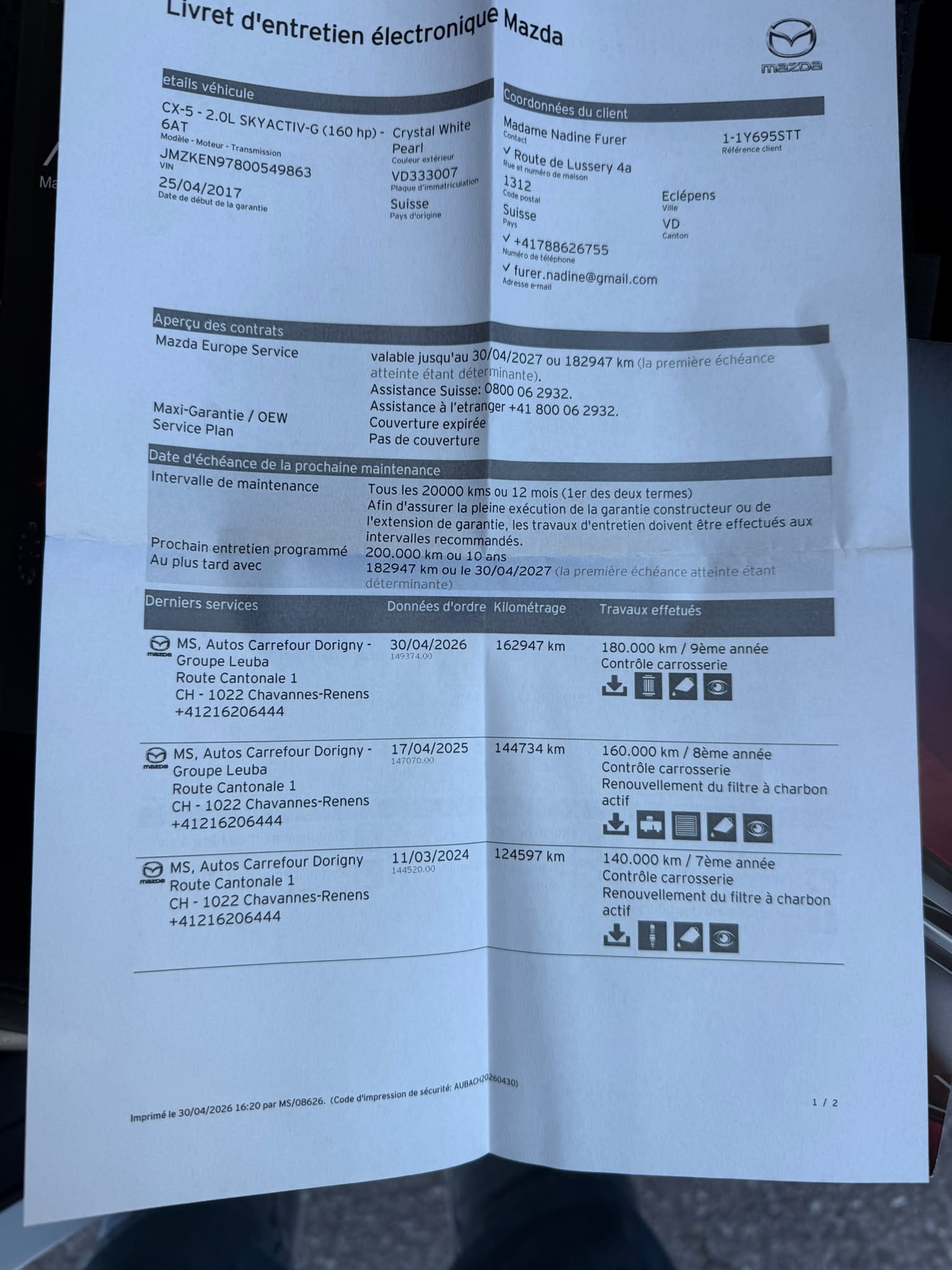 MAZDA CX-5 2.0 Ambition AWD Automatic-image-15