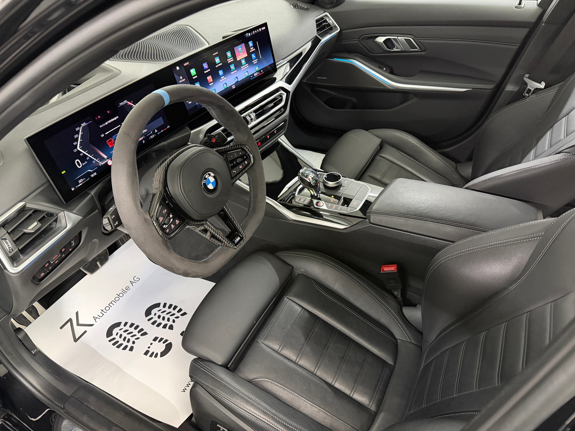 BMW M340i xDrive 374PS BLACK SAPPHIRE 48V Steptronic / 360° Kamera / Komfortzugang / H&K Soundsystem / Leder /-image-6