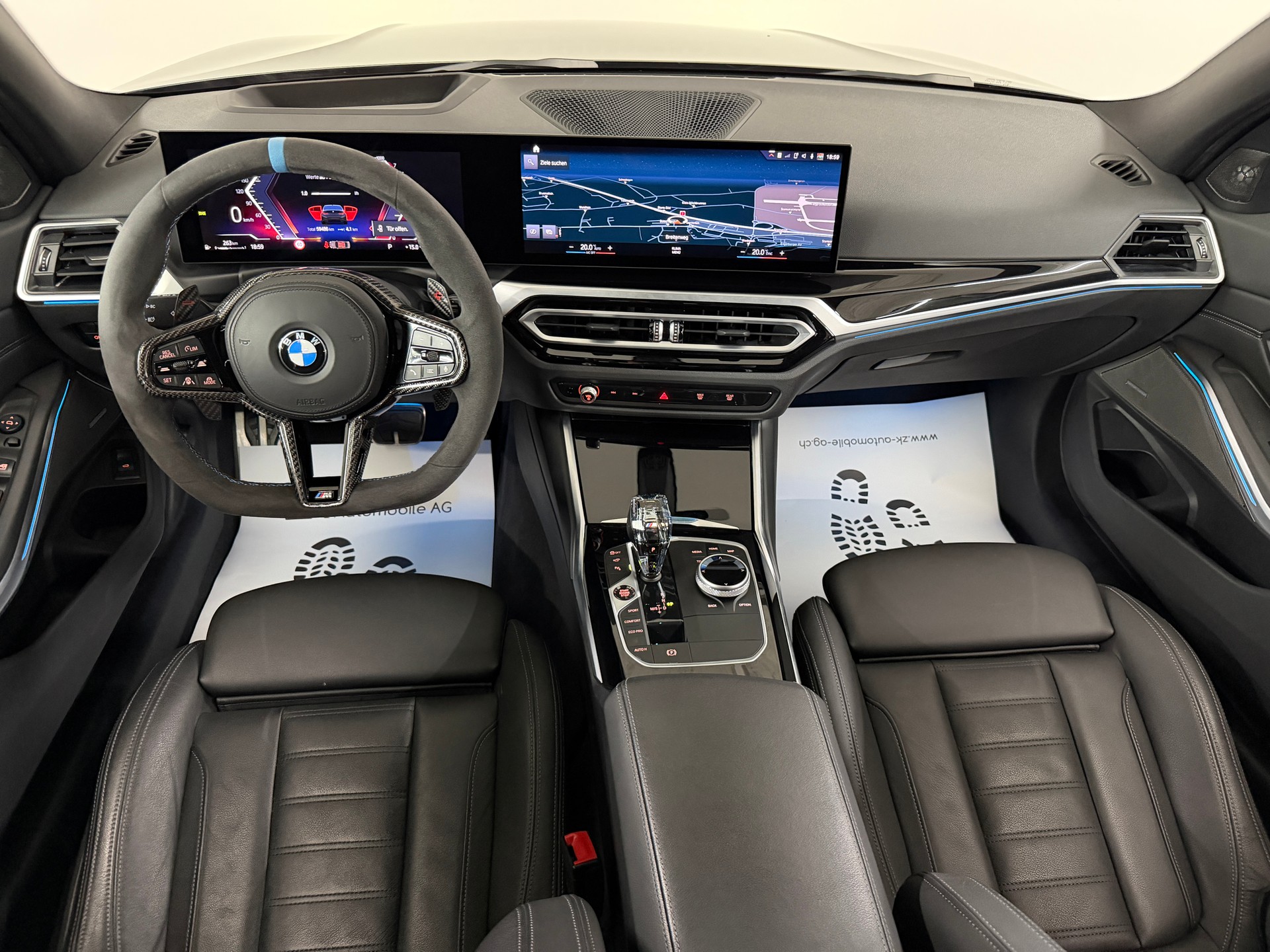 BMW M340i xDrive 374PS BLACK SAPPHIRE 48V Steptronic / 360° Kamera / Komfortzugang / H&K Soundsystem / Leder /-image-9