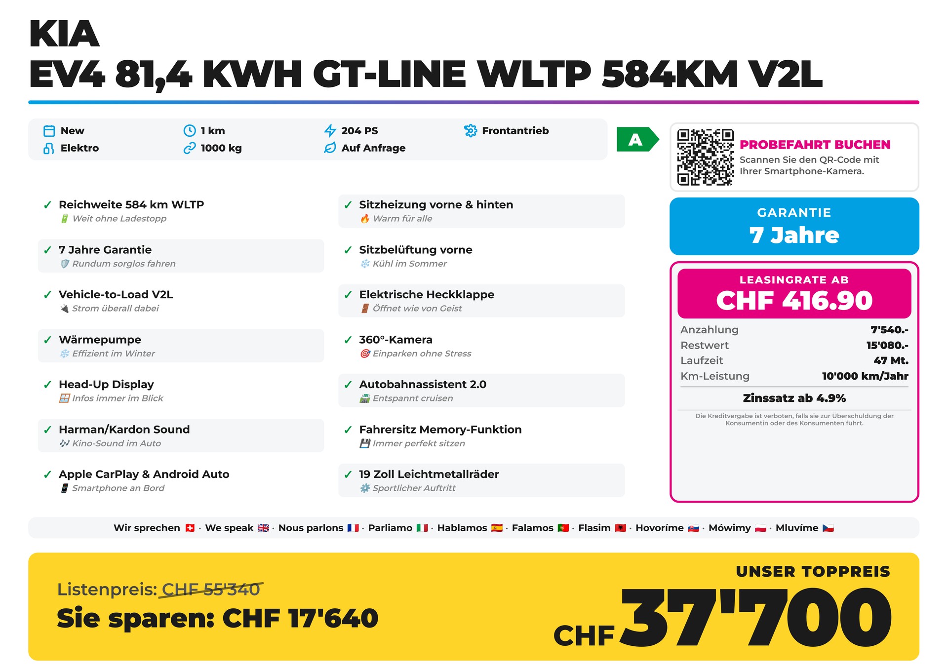KIA EV4 81,4 kWh GT-Line WLTP 584km V2L-showroom-element-1