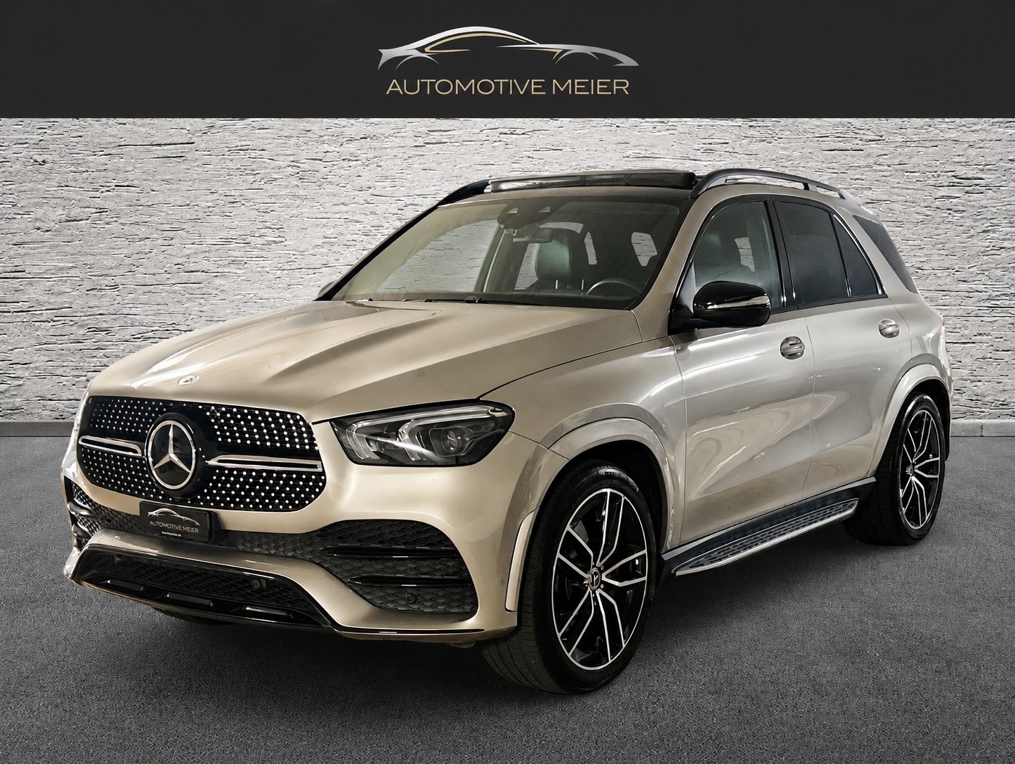 MERCEDES-BENZ GLE 400 d 4Matic AMG Line 9G-Tronic -CH Fahrzeug-Schiebedach-Burmester Sound-AHK 3.5T-Sitzlüftung-Trittbretter