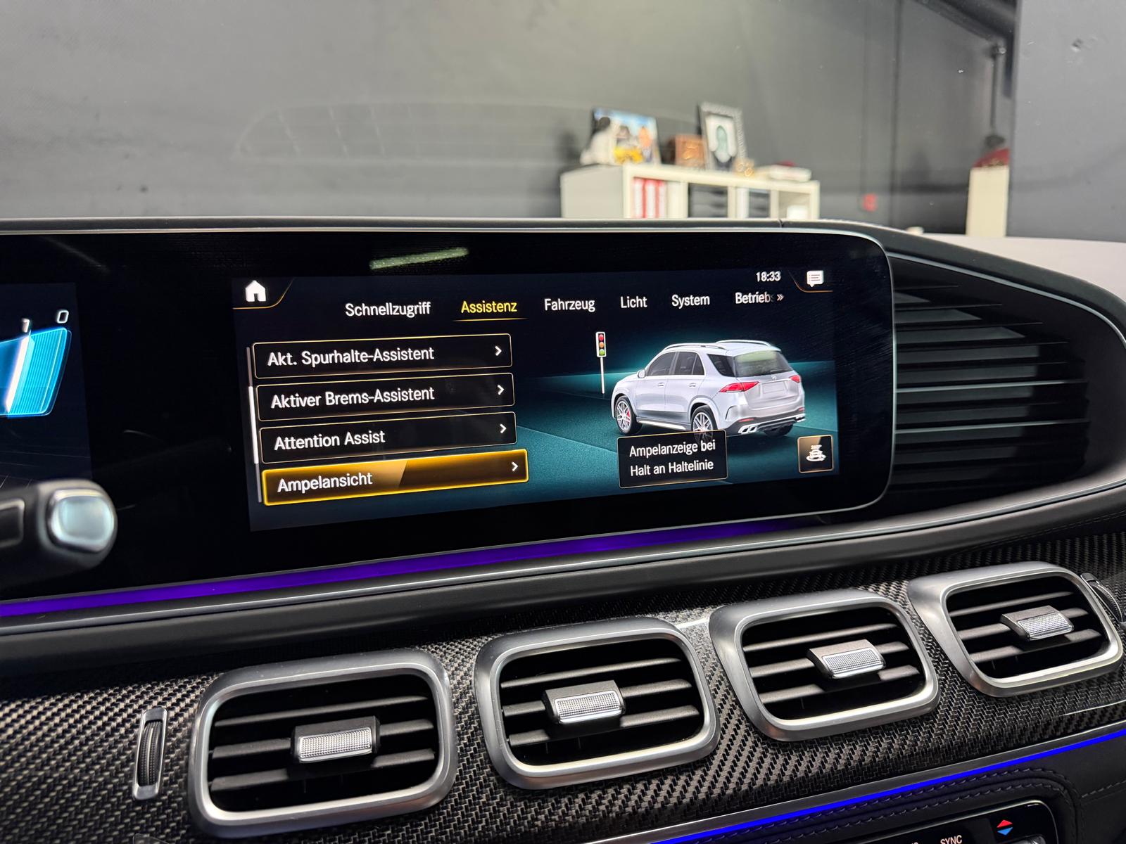 MERCEDES-BENZ GLE 63 S AMG Limited Silver&Black Performance 720PS 4Matic+ 9G-Speedshift Vollausstattung-image-29