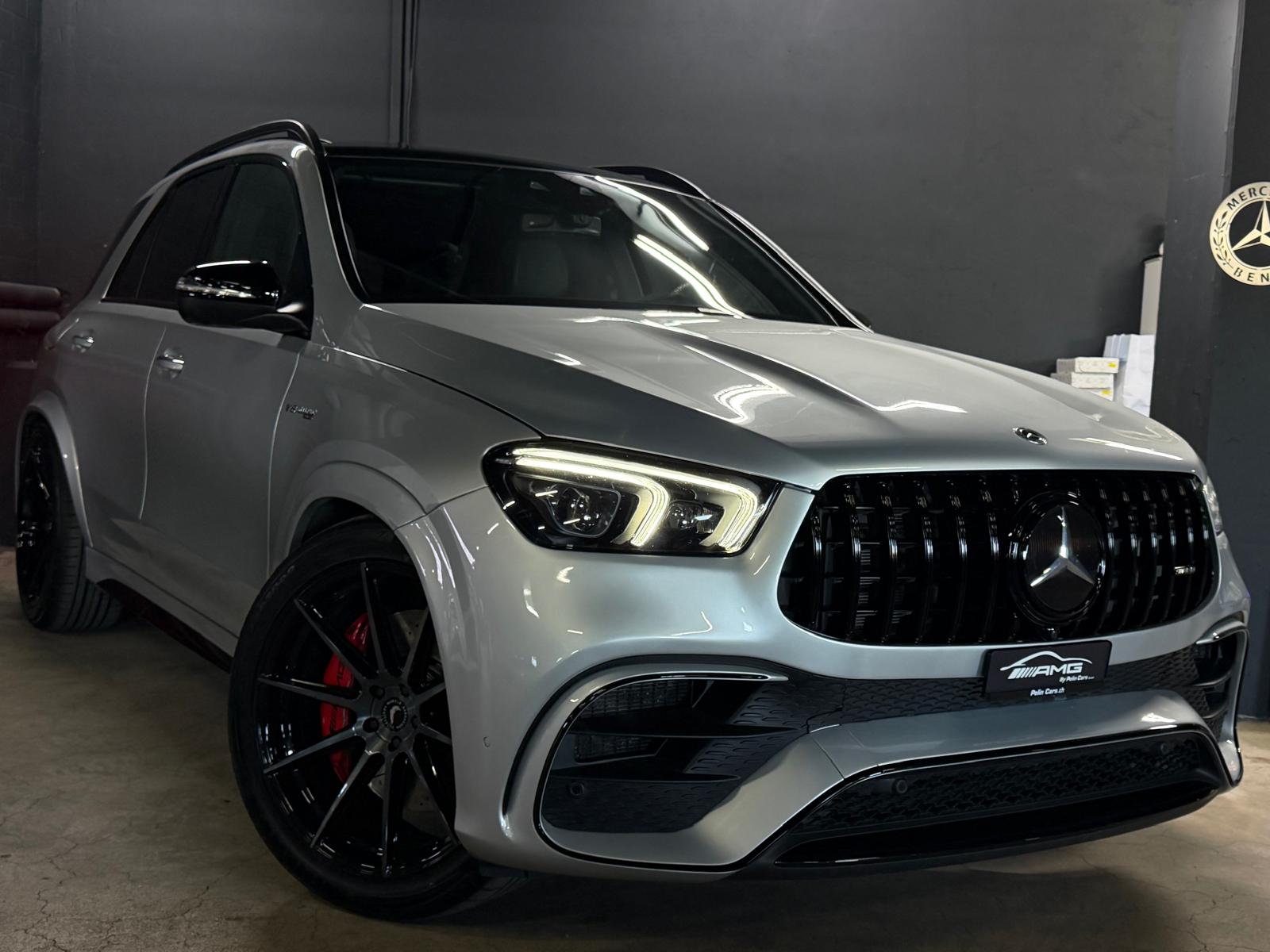 MERCEDES-BENZ GLE 63 S AMG Limited Silver&Black Performance 720PS 4Matic+ 9G-Speedshift Vollausstattung-showroom-element-3