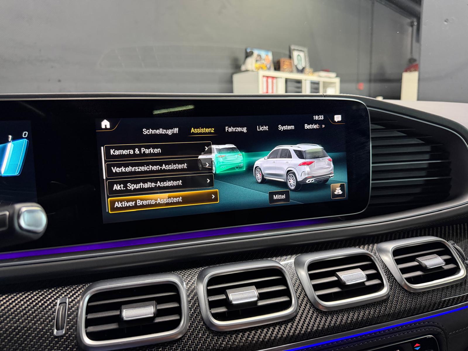 MERCEDES-BENZ GLE 63 S AMG Limited Silver&Black Performance 720PS 4Matic+ 9G-Speedshift Vollausstattung-image-28