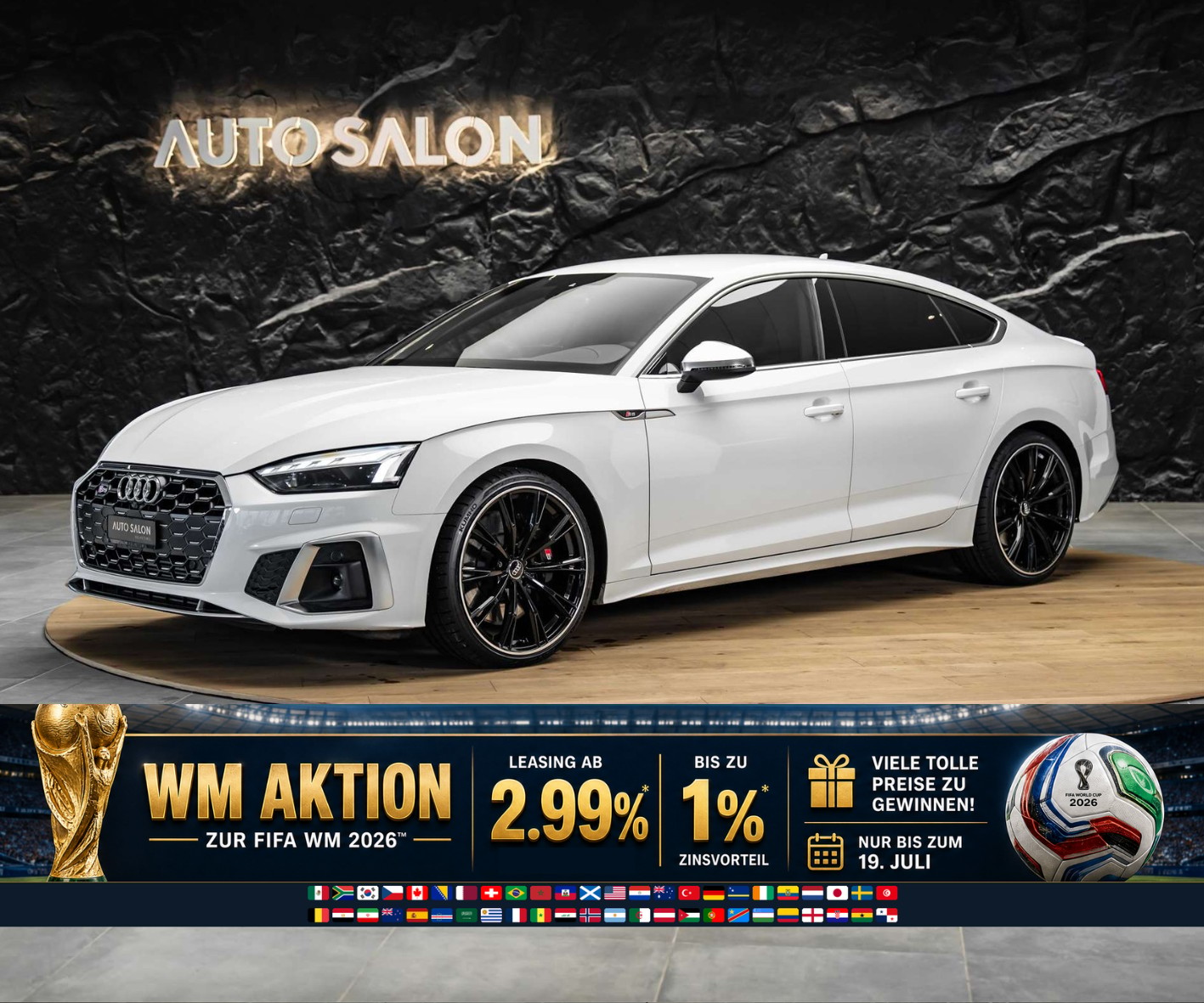 AUDI S5 Sportback 3.0 TDI quattro tiptronic *20" Felgen*Matrix-LED*Massage*AHK-image-0