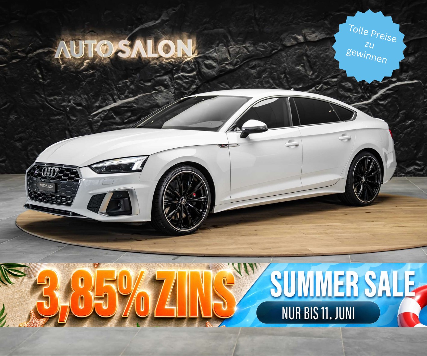 AUDI S5 Sportback 3.0 TDI quattro tiptronic *20" Felgen*Matrix-LED*Massage*AHK