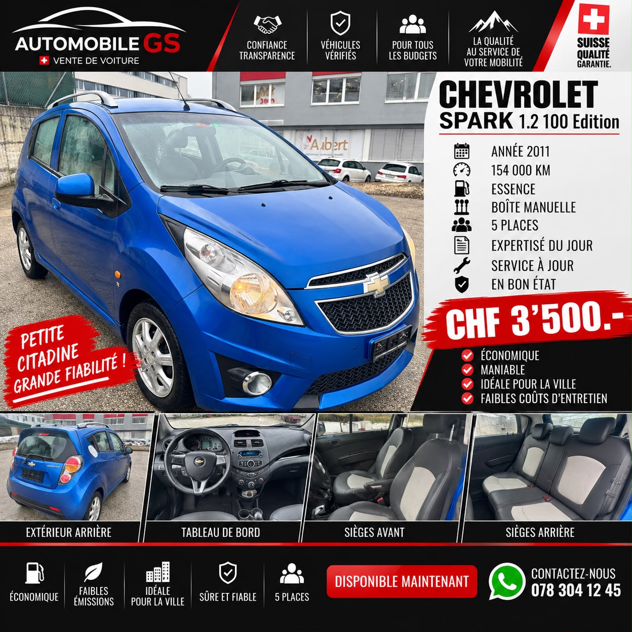 CHEVROLET Spark 1.2 100 Edition
