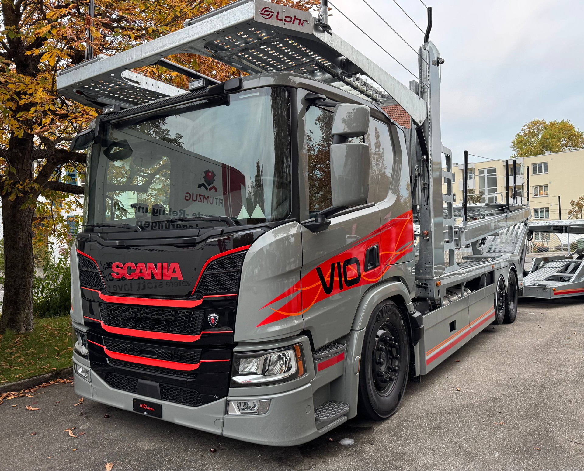 SCANIA P500 Autotransporter