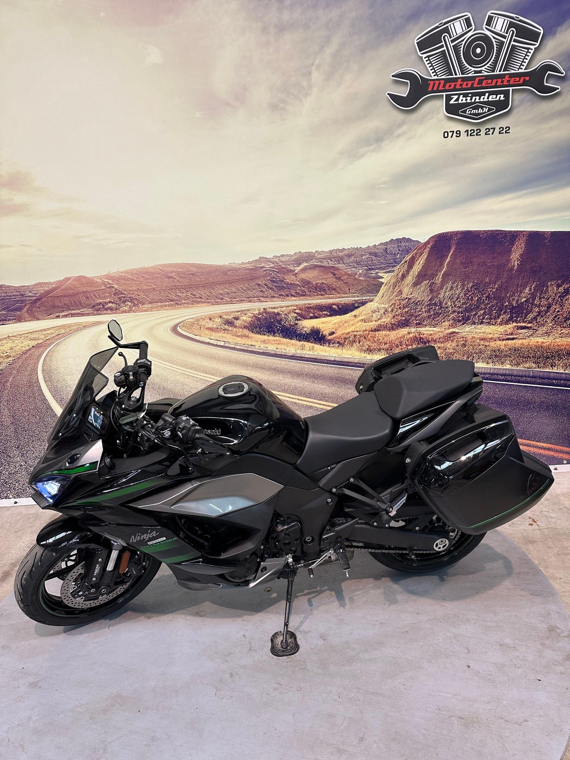 KAWASAKI Ninja 1000 SX SE Tourer Leovince Auspuff-image-4