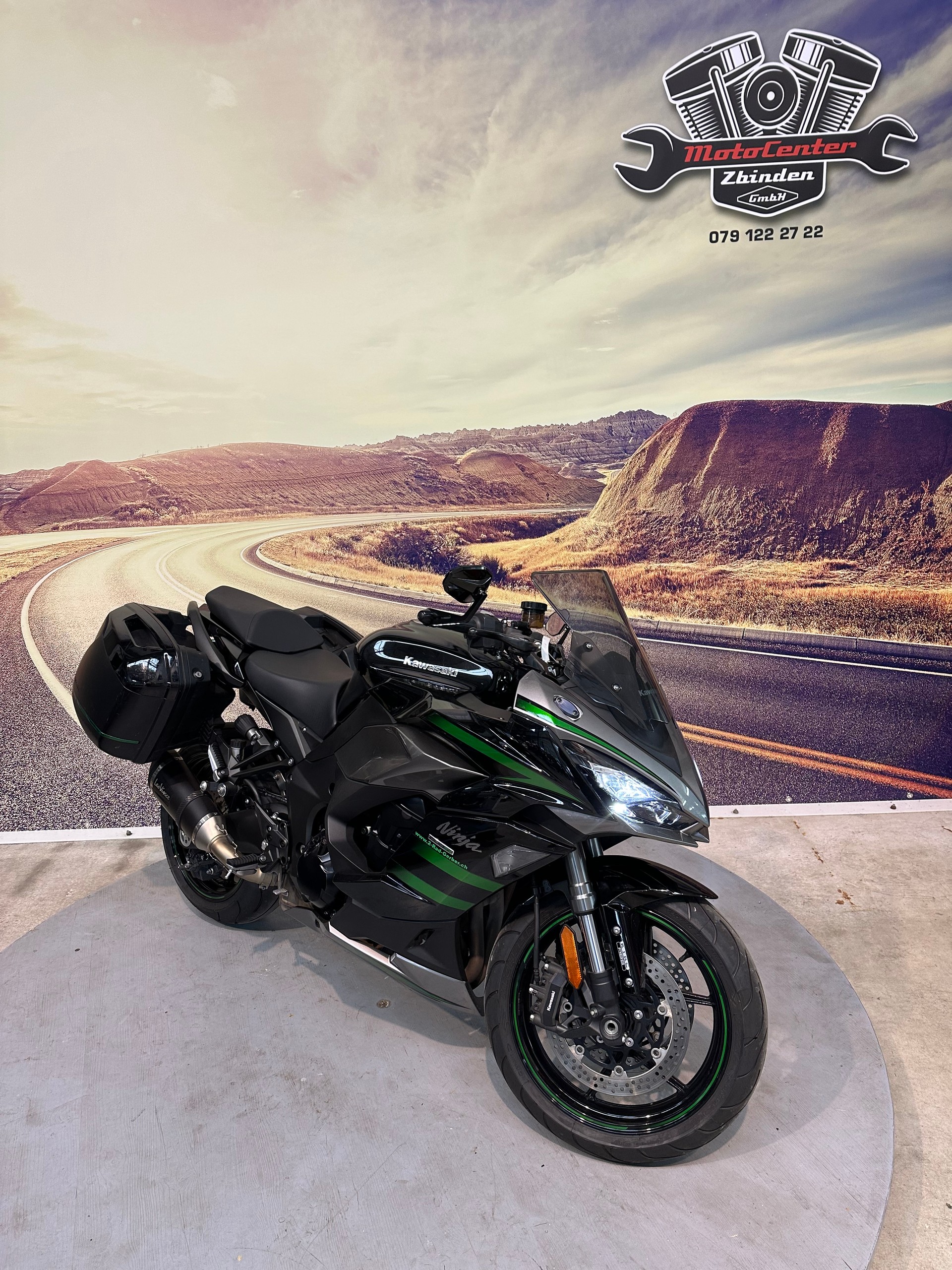KAWASAKI Ninja 1000 SX SE Tourer Leovince Auspuff-showroom-element-1