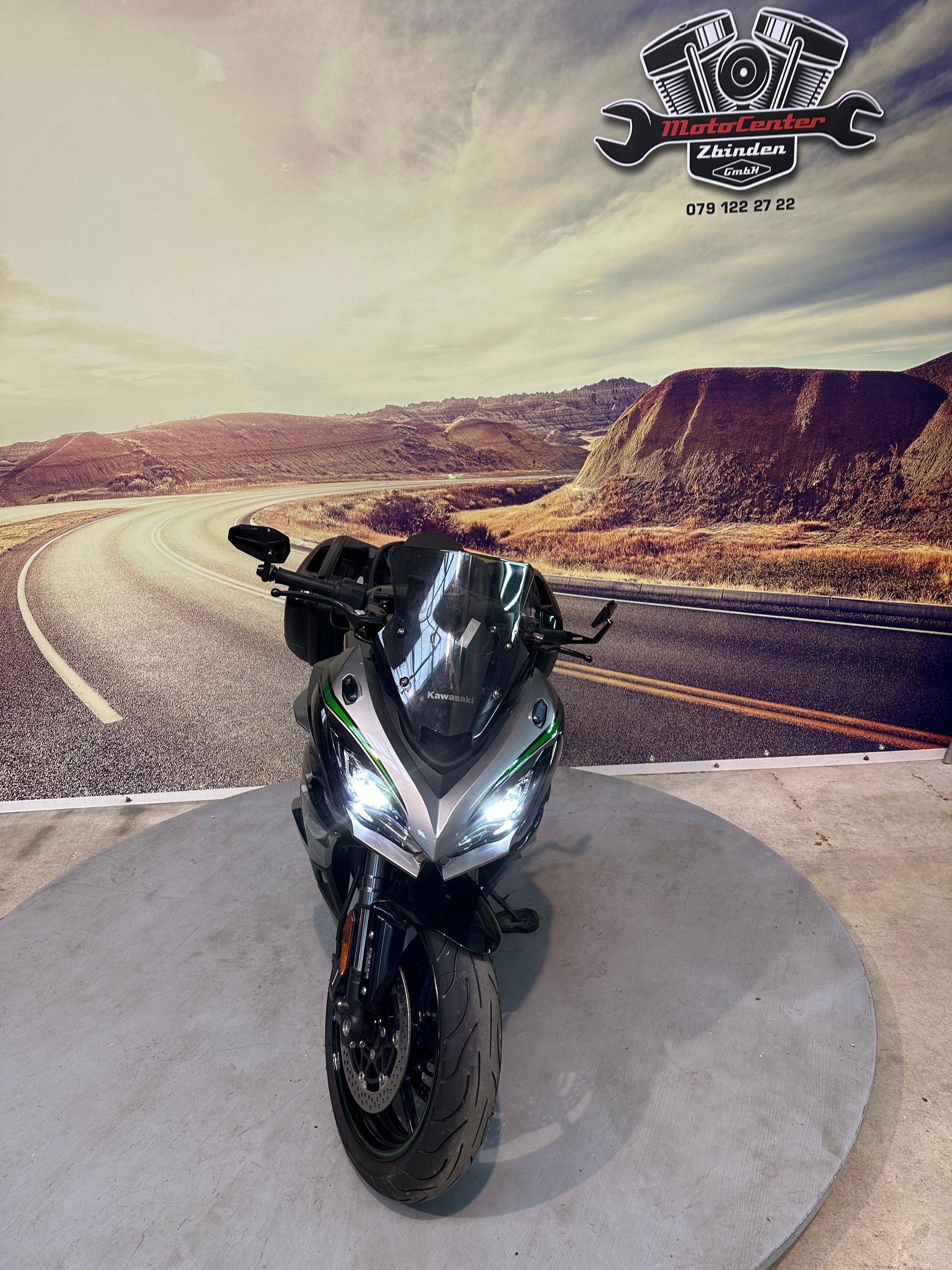 KAWASAKI Ninja 1000 SX SE Tourer Leovince Auspuff-showroom-element-2