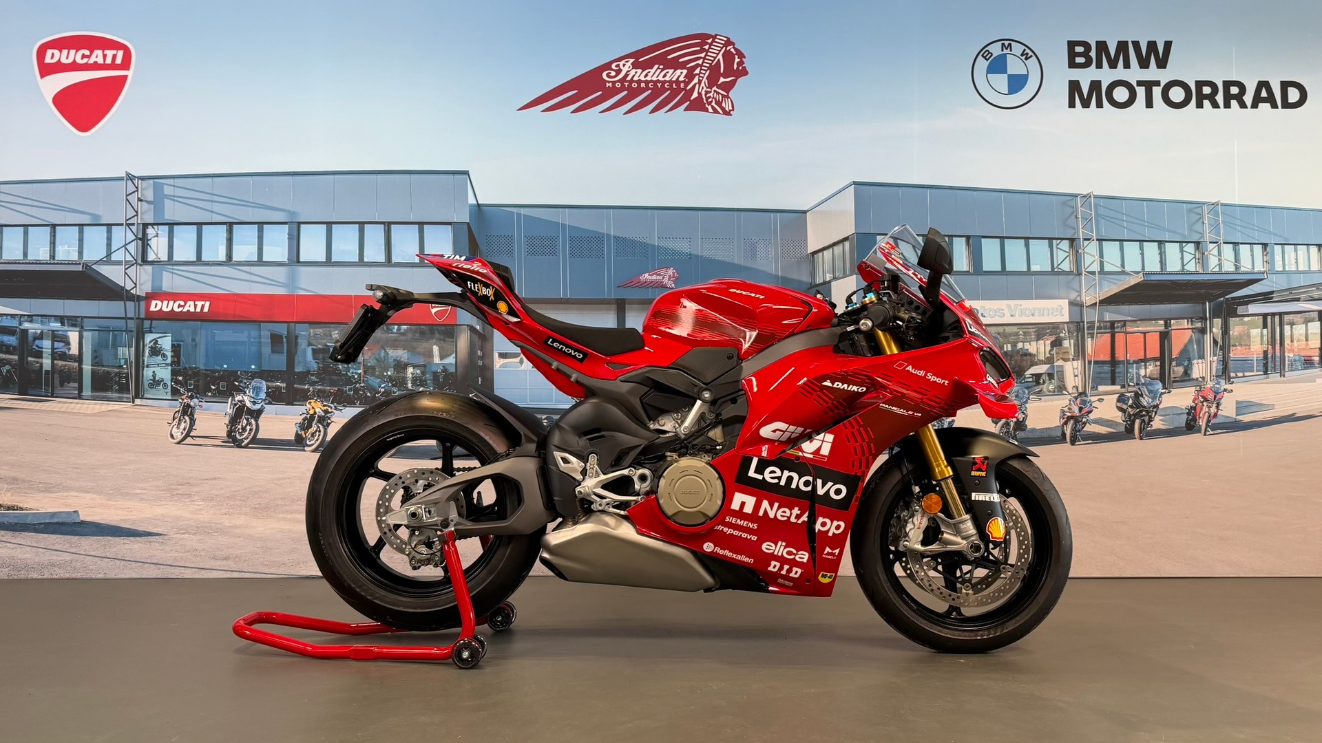 DUCATI PANIGALE V4 S Replica MotoGP / 4 ANS DE GARANTIE-image-5
