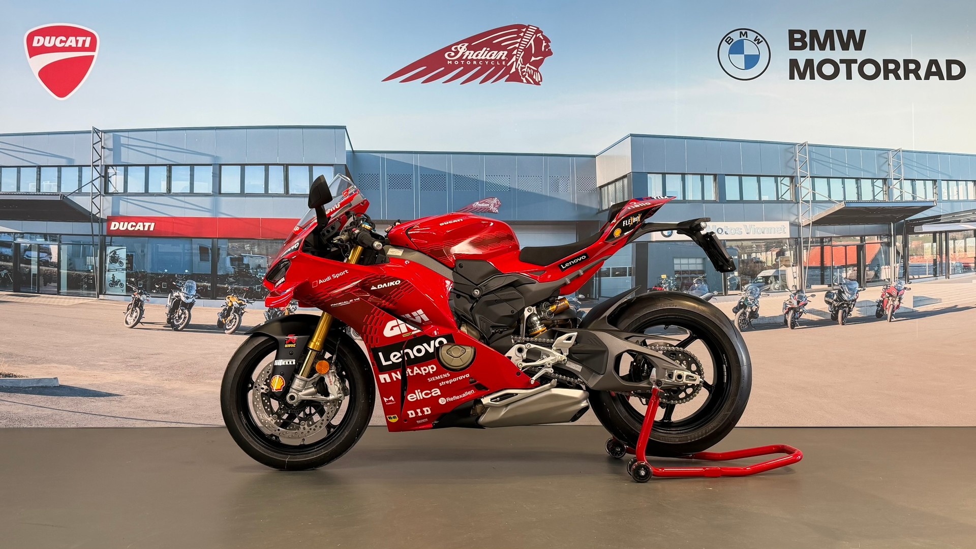 DUCATI PANIGALE V4 S Replica MotoGP / 4 ANS DE GARANTIE-image-3