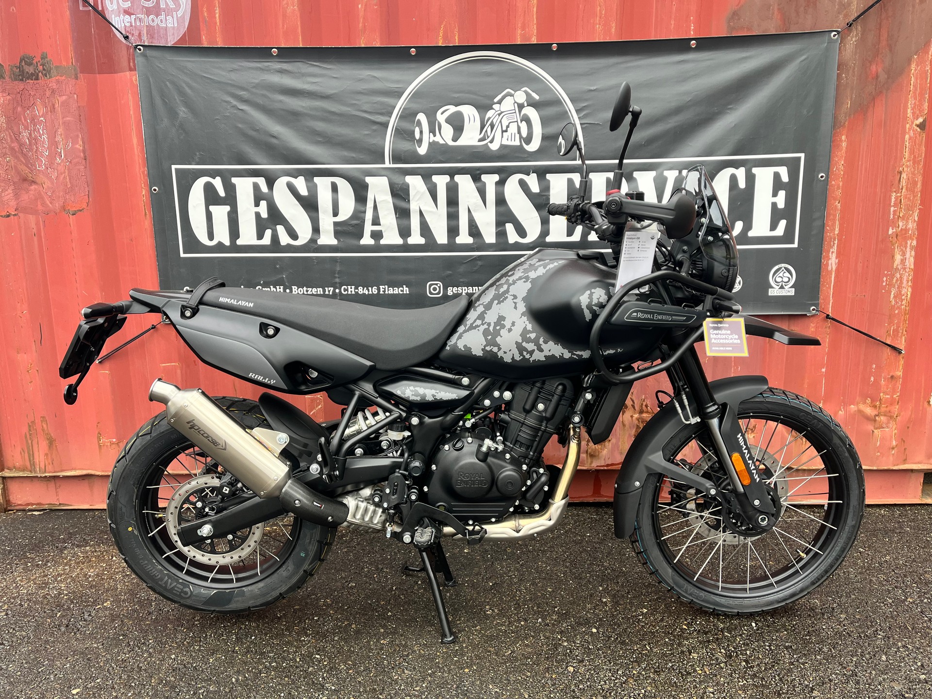 ROYAL ENFIELD Himalayan 452 Tubeless "Mana Black"
