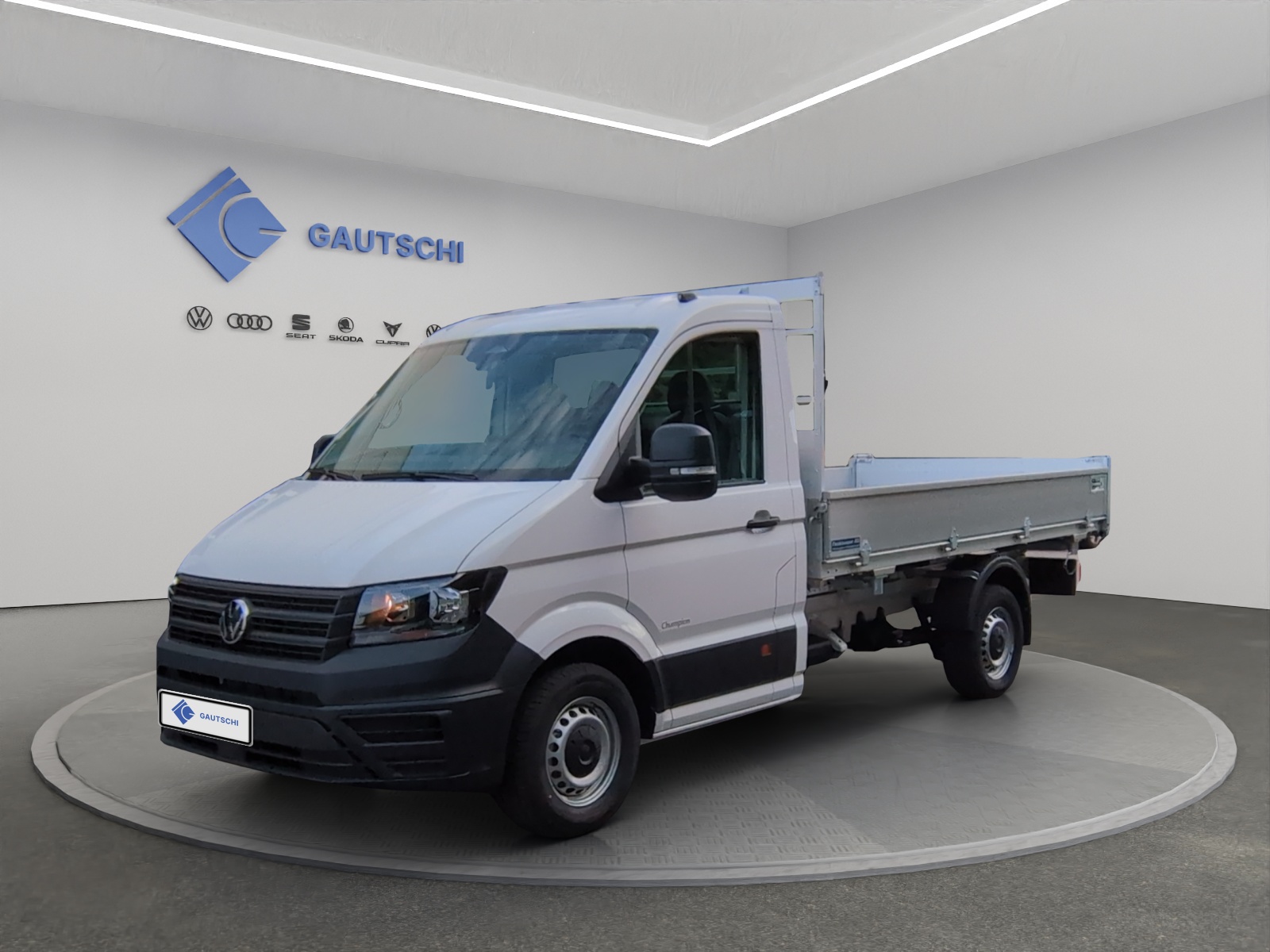VW Crafter 35 2.0 BiTDI 3- Seiten Kipper
