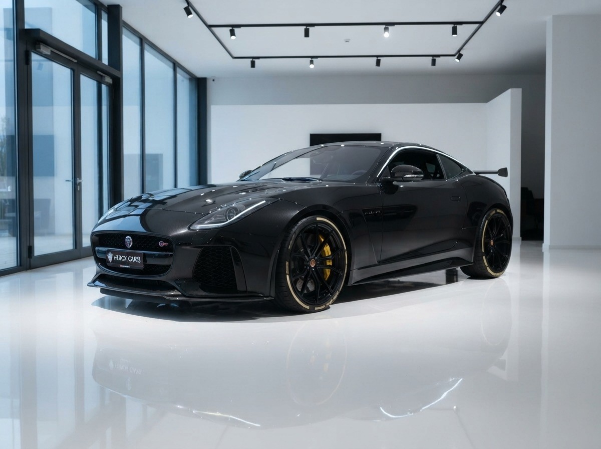 JAGUAR F-Type Coupé 5.0 V8 S/C SVR AWD / ** Aus 1. Hand / Carbon & Keramik Paket / Titan Abgasanlage / Komplett PPF Foliert **