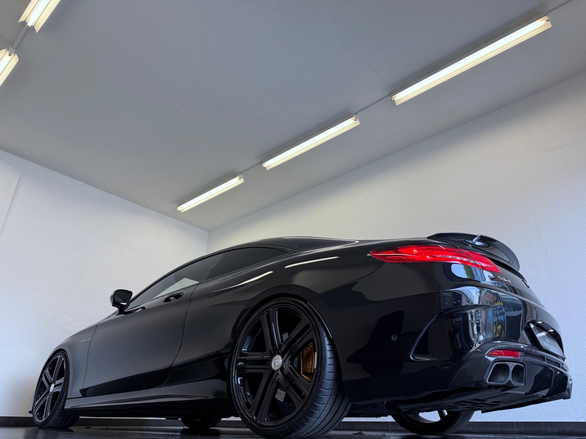 MERCEDES-BENZ S 63 AMG Coupé 4Matic "Brabus 600* ALL BLACK Speedshift MCT-image-8