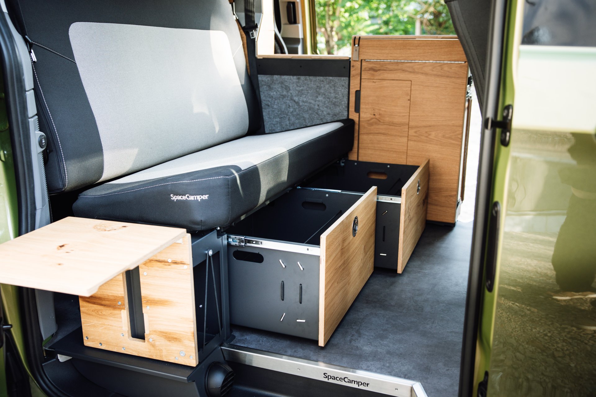 VW Caravelle SpaceCamper Classic+ *4Motion Automatik * 2 Schiebetüren. Kein VW New California Ocean Coast Beach!-image-5