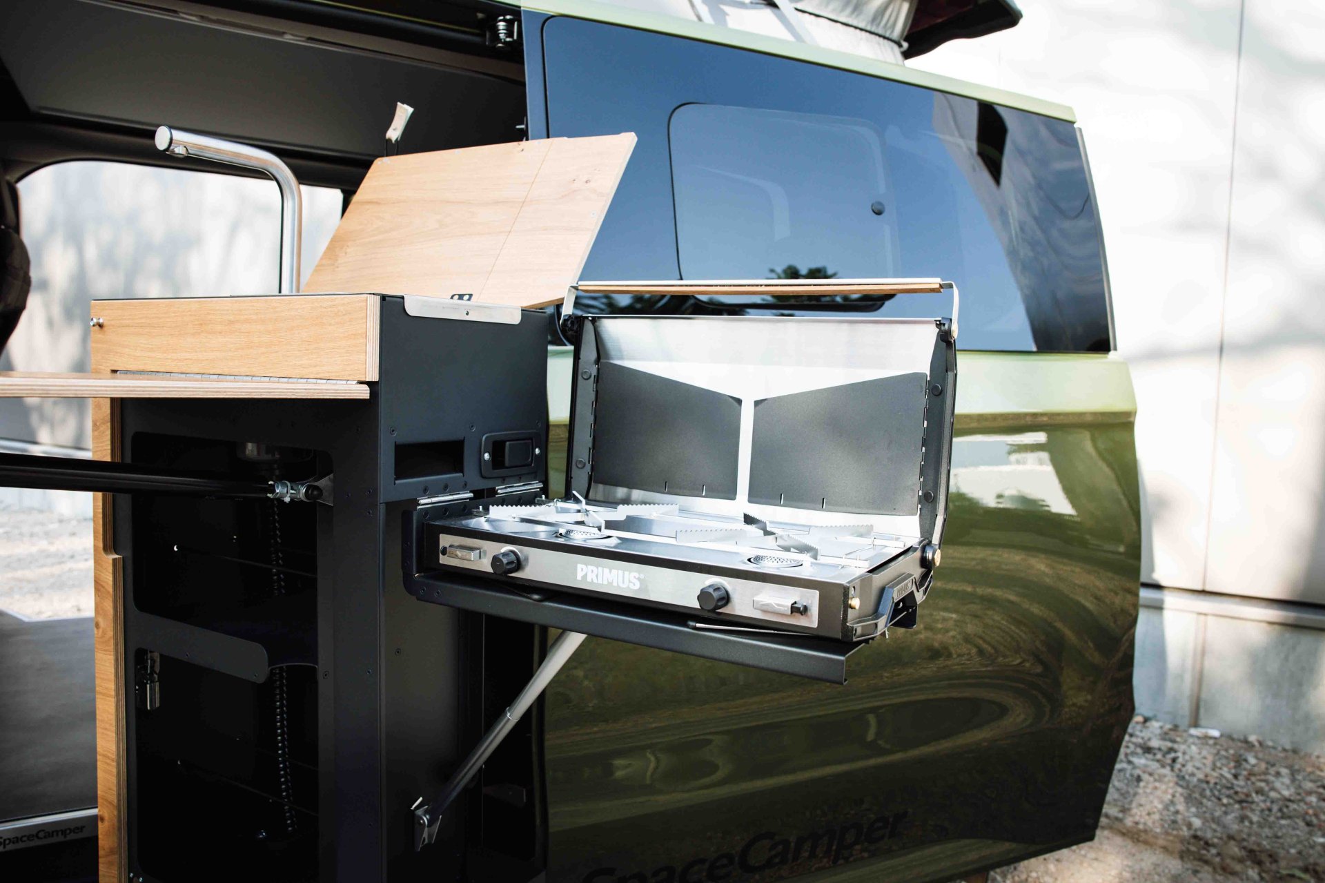 VW Caravelle SpaceCamper Classic+ *4Motion Automatik * 2 Schiebetüren. Kein VW New California Ocean Coast Beach!-image-14