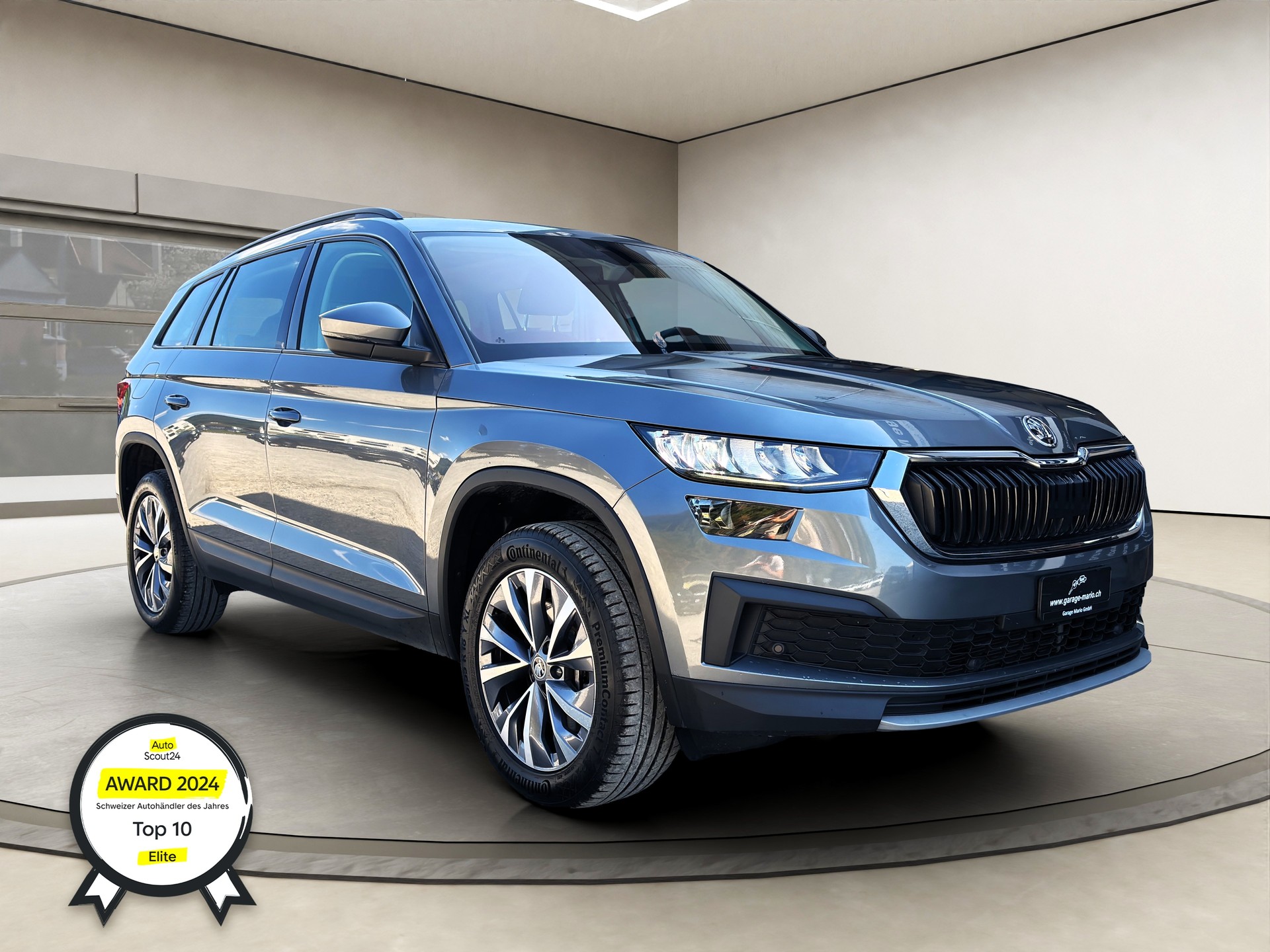 SKODA Kodiaq 2.0 TDI CR Ambition 4x4 DSG ❗7 Sitzplätze❗✅CH-Fahrzeug & 8-fach bereift✅