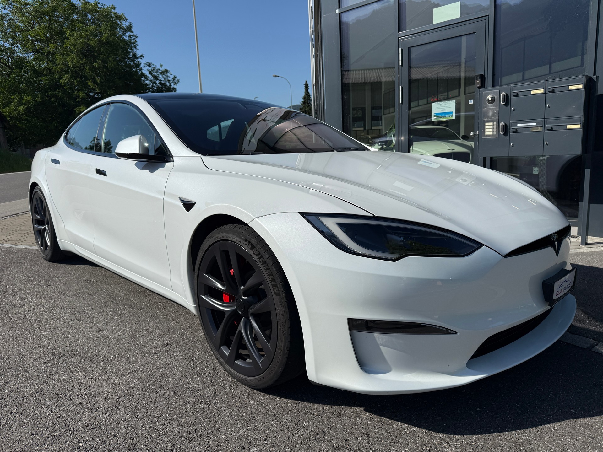 TESLA Model S Plaid👌 Computer für Voll-Selbstständiges Fahren 4👌Bessere Kameras👌EAP👌 A-Kupplung 👌-showroom-element-1