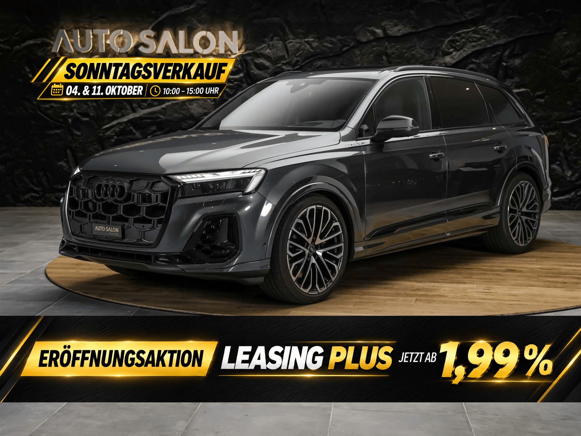 AUDI SQ7 TFSI quattro tiptronic * Facelift*7 Plätzer*Panorama*B&O*AHK
