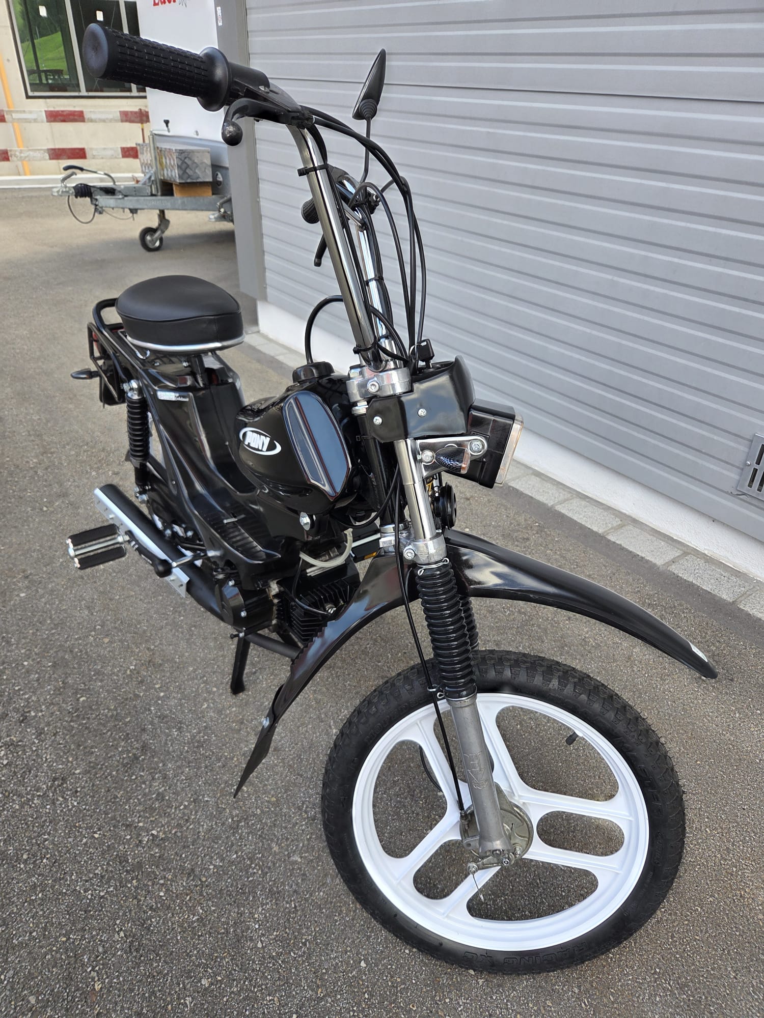 PONY Cross 521 mit Anlasser und Blinker Top Zustand-image-6